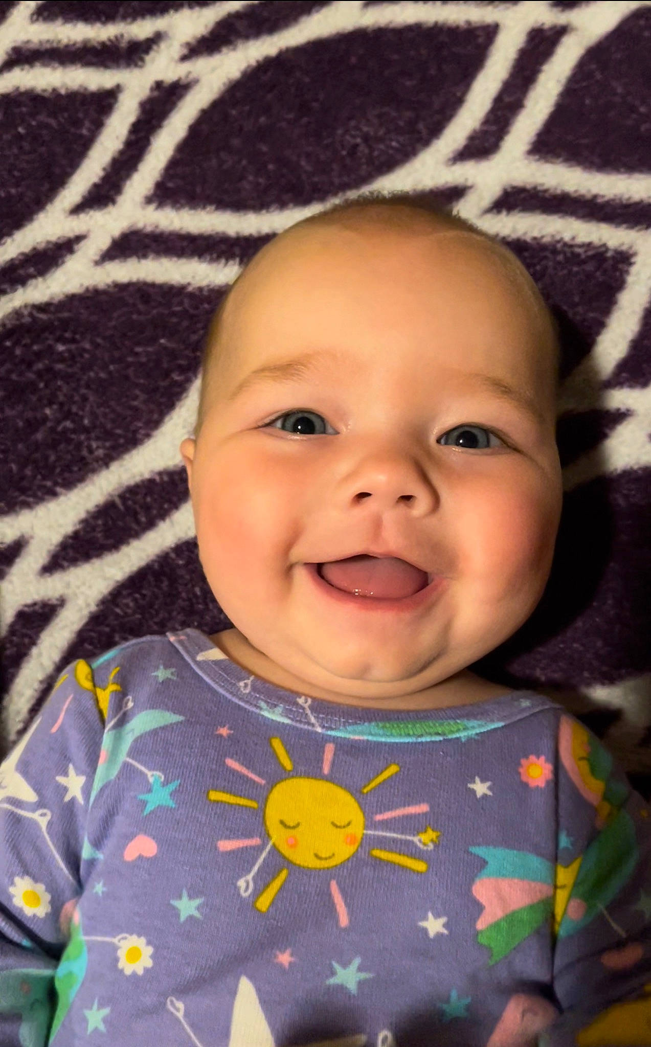 Olivia Ann joined the competition — help win amazing prizes! baby, baby_toddler_clothing, cheek, chin, dress, eye, facial_expression, happy, head, iris, joy, lip, mouth, nose, organ, person, pink, skin, sleeve, smile