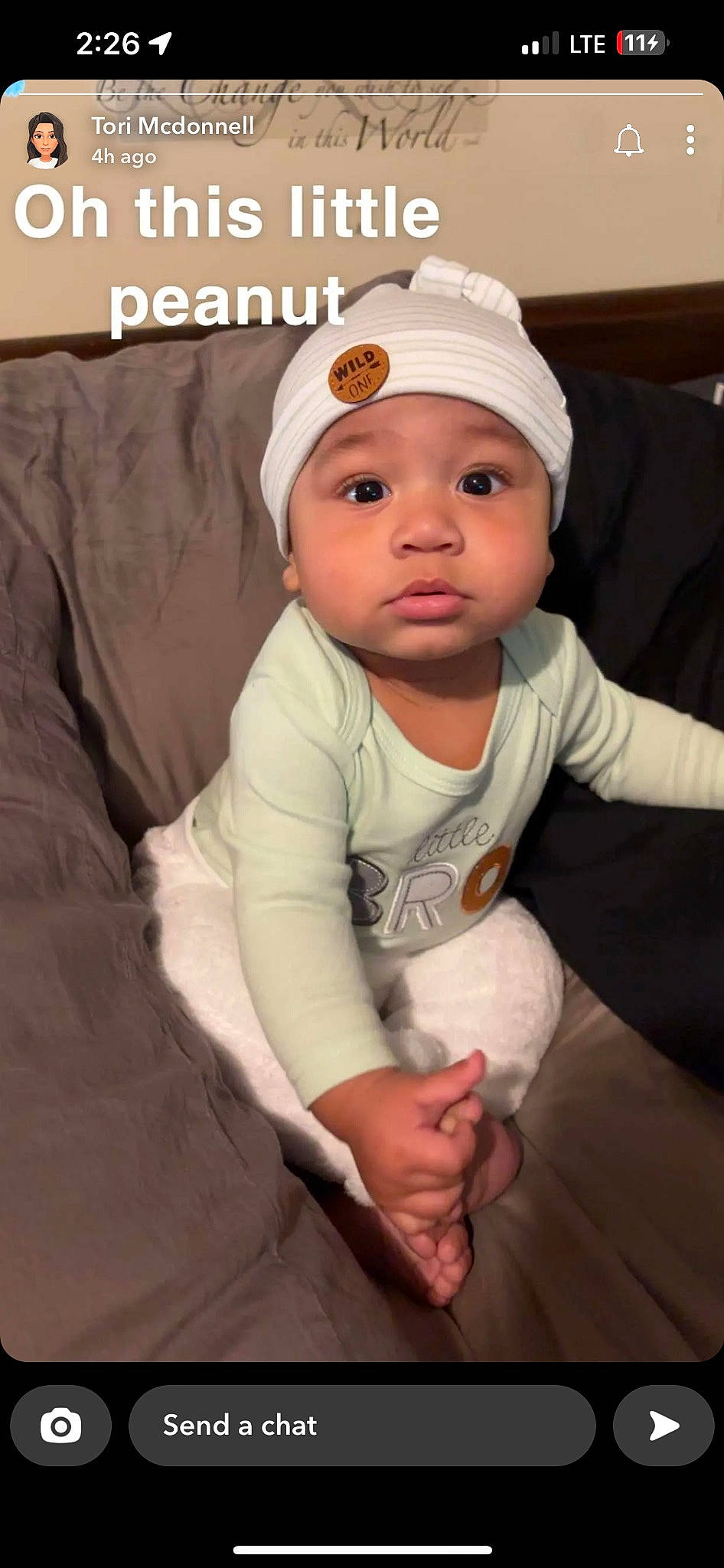 Kobe Matteo joined the competition — help win amazing prizes! baby, baby_toddler_clothing, cap, carmine, cheek, child, comfort, costume_hat, eye, eyelash, face, fur, gesture, happy, headgear, headwear, person, sitting, sleeve, smile