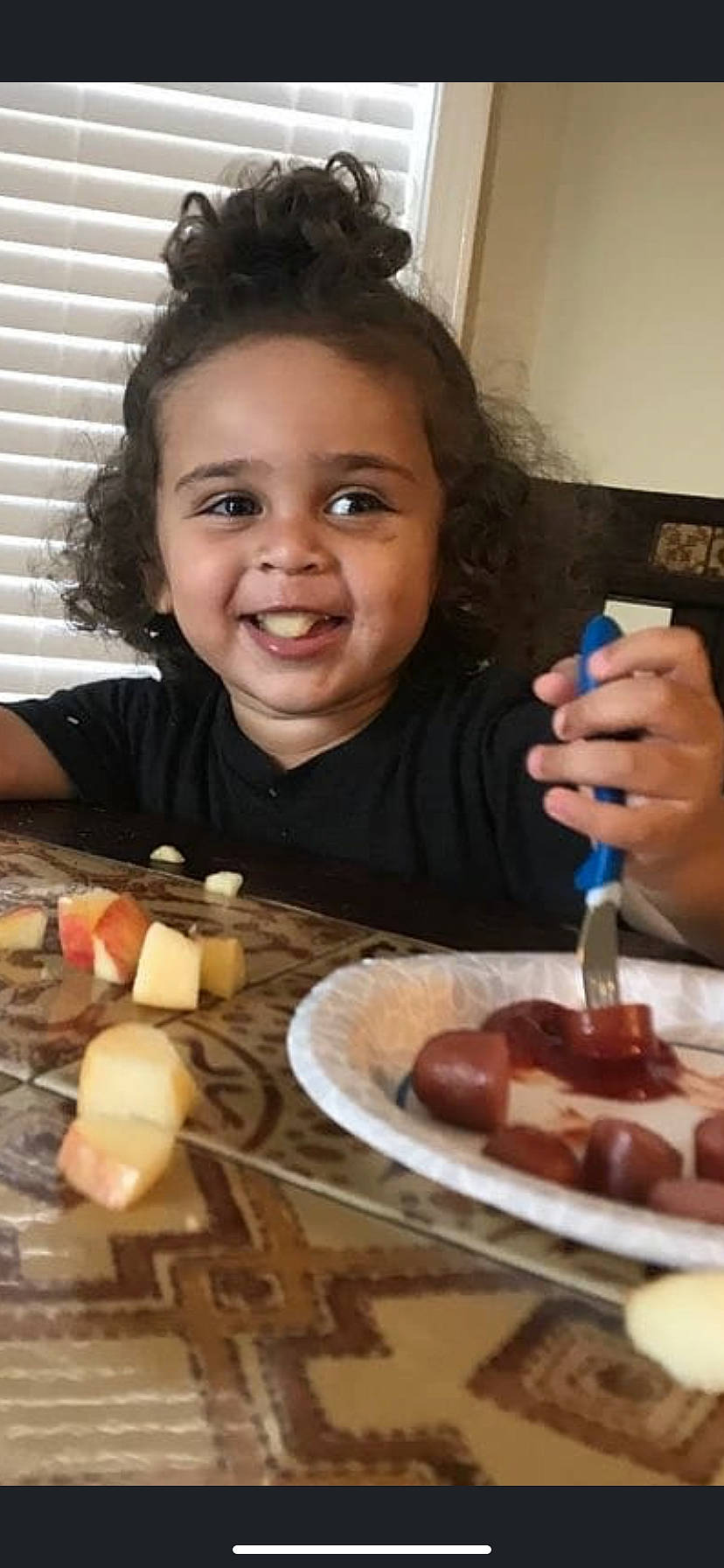 Kayne is registered to the contest to win money with this photo: breakfast, child, comfort_food, cuisine, dish, eating, fast_food, food, ingredient, joy, junk_food, meal, person