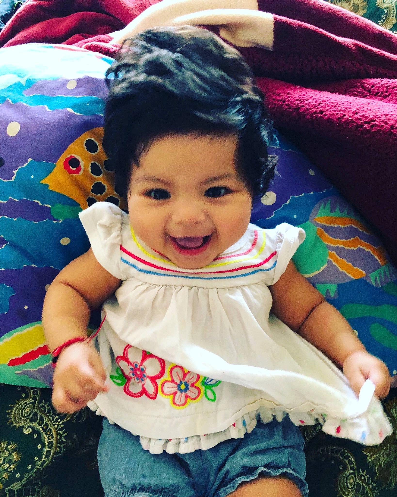 Camila Rose is registered to the contest to win money with this photo: black_hair, child, cool, eye, fun, girl, happiness, infant, joy, person, product, skin, smile, toddler