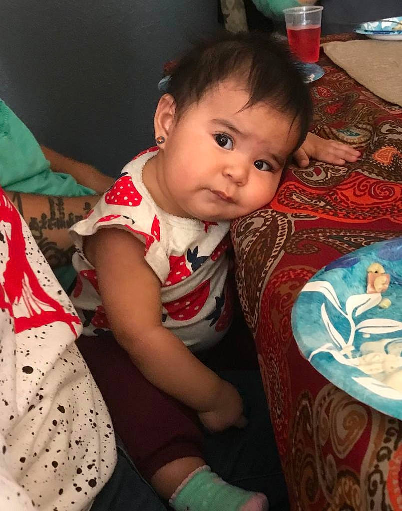 Ema joined the competition — help win amazing prizes! baby, cheek, child, face, head, person, play, sitting, skin, smile, toddler