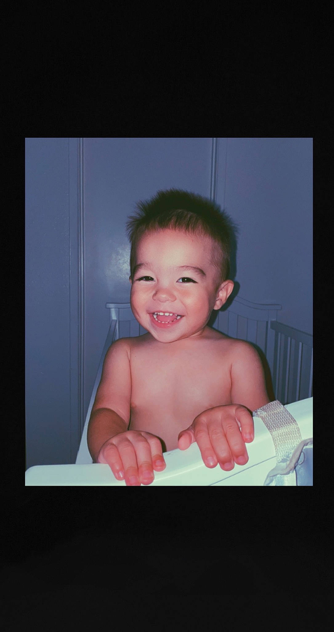 Mateo joined the competition — help win amazing prizes! baby, bathing, cheek, chest, eyelash, finger, flash_photography, gesture, hair, happy, iris, jaw, joy, lip, nose, person, sitting, smile, stomach, thumb