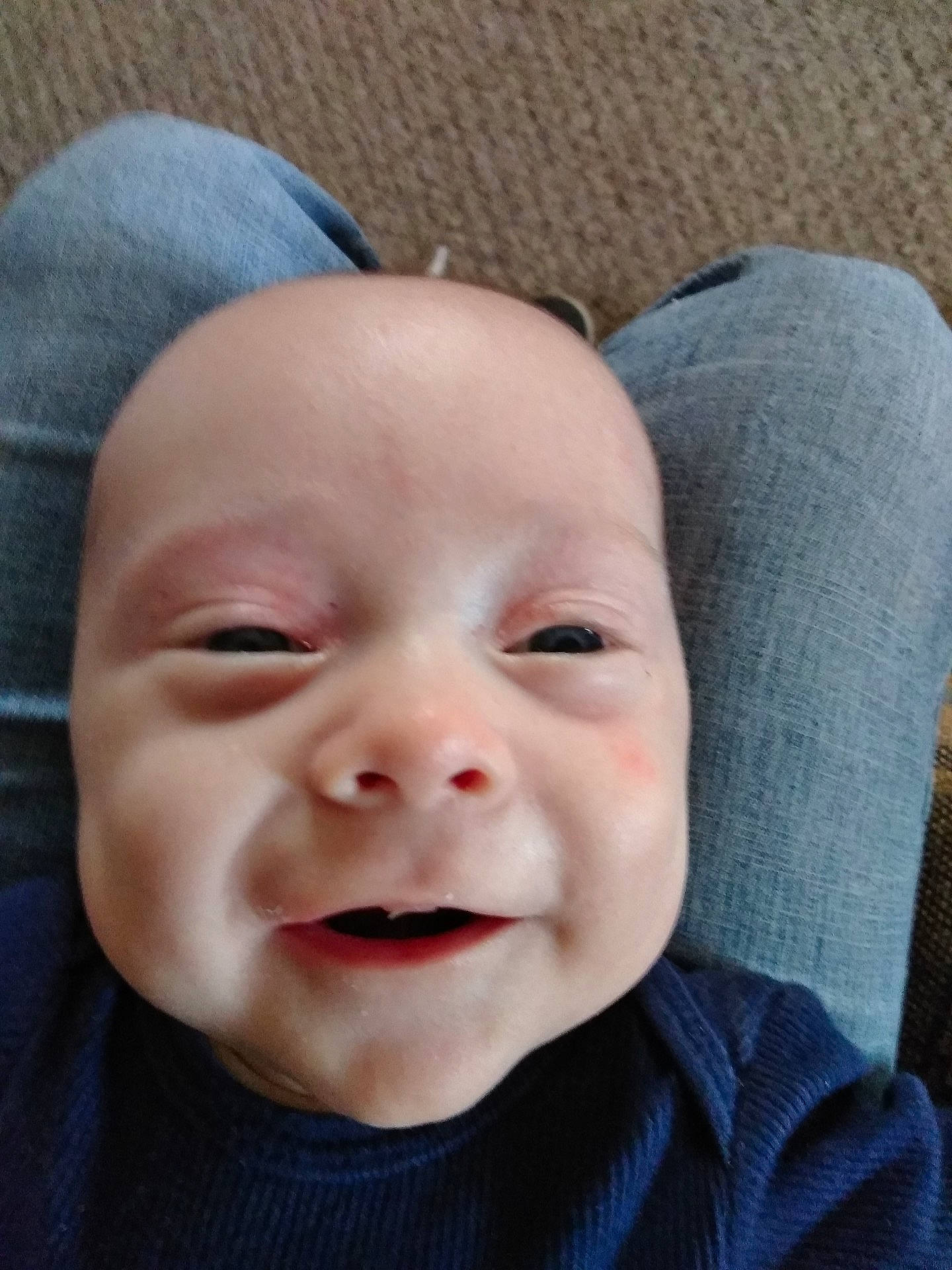 Phoenix joined the competition — help win amazing prizes! cheek, child, chin, close_up, ear, eyebrow, face, facial_expression, forehead, head, infant, lip, mouth, nose, person, skin, smile, toddler