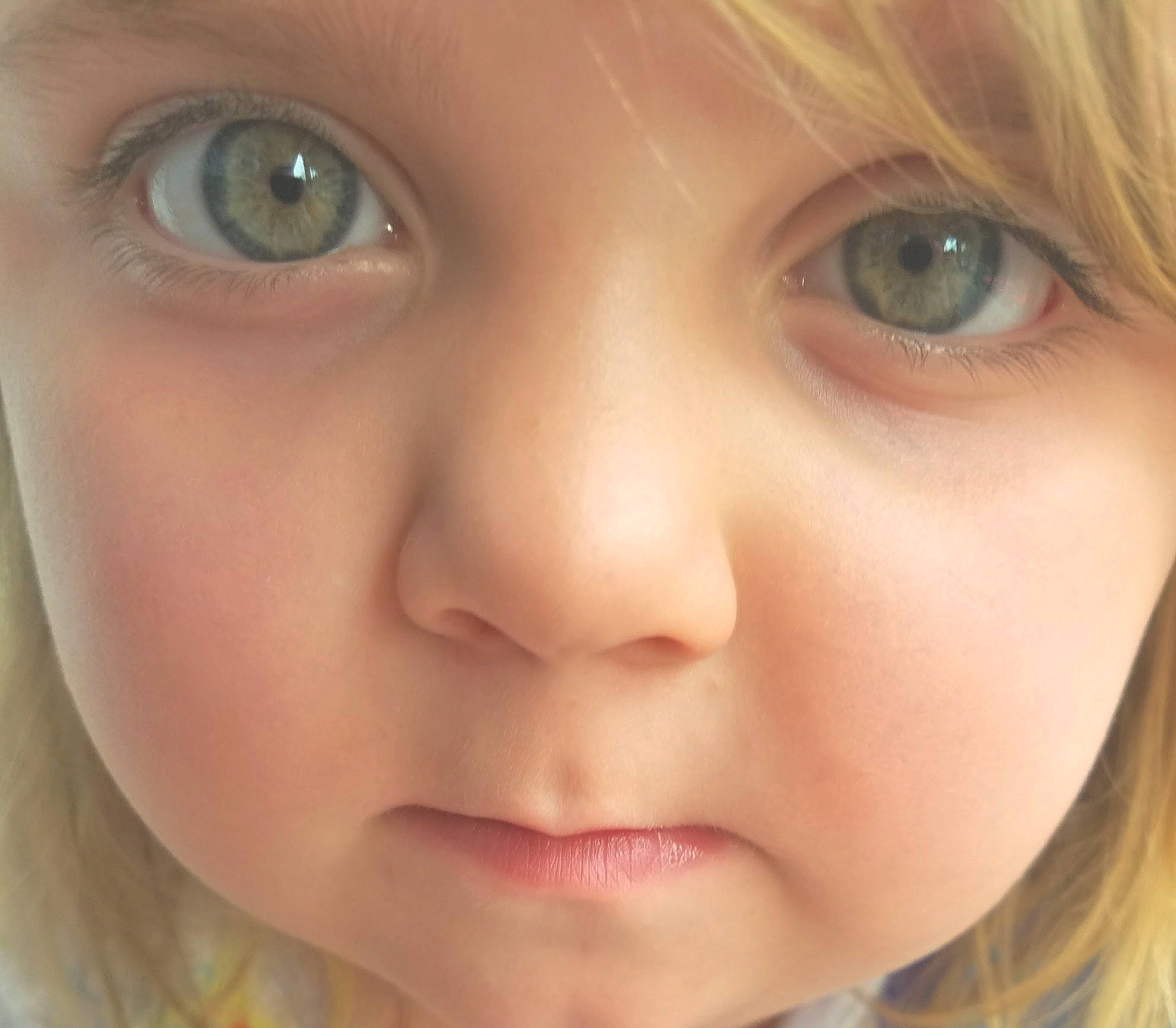 Persephone is registered to the contest to win money with this photo: beauty, blond, brown_hair, cheek, child, chin, close_up, eye, eyebrow, eyelash, face, forehead, girl, head, human_hair_color, iris, lip, mouth, nose, person