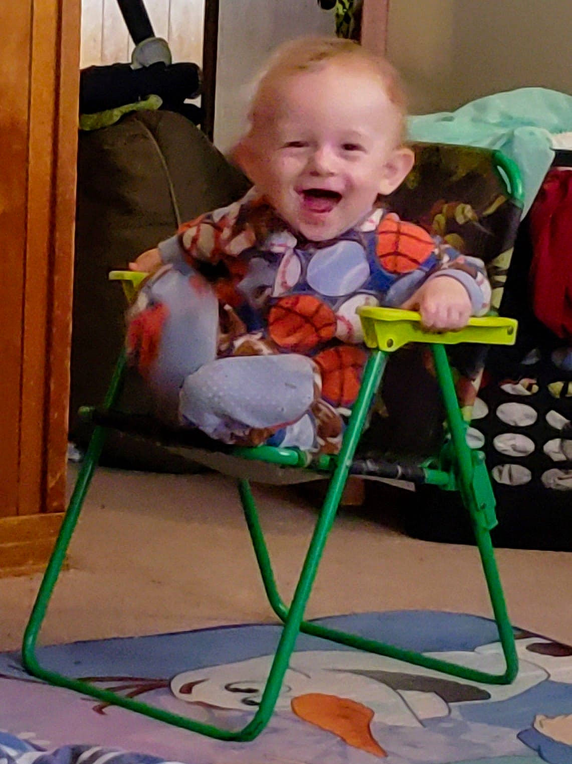 Alek joined the competition — help win amazing prizes! baby_products, baby_toys, child, infant, joy, person, play, product, sitting, toddler, toy