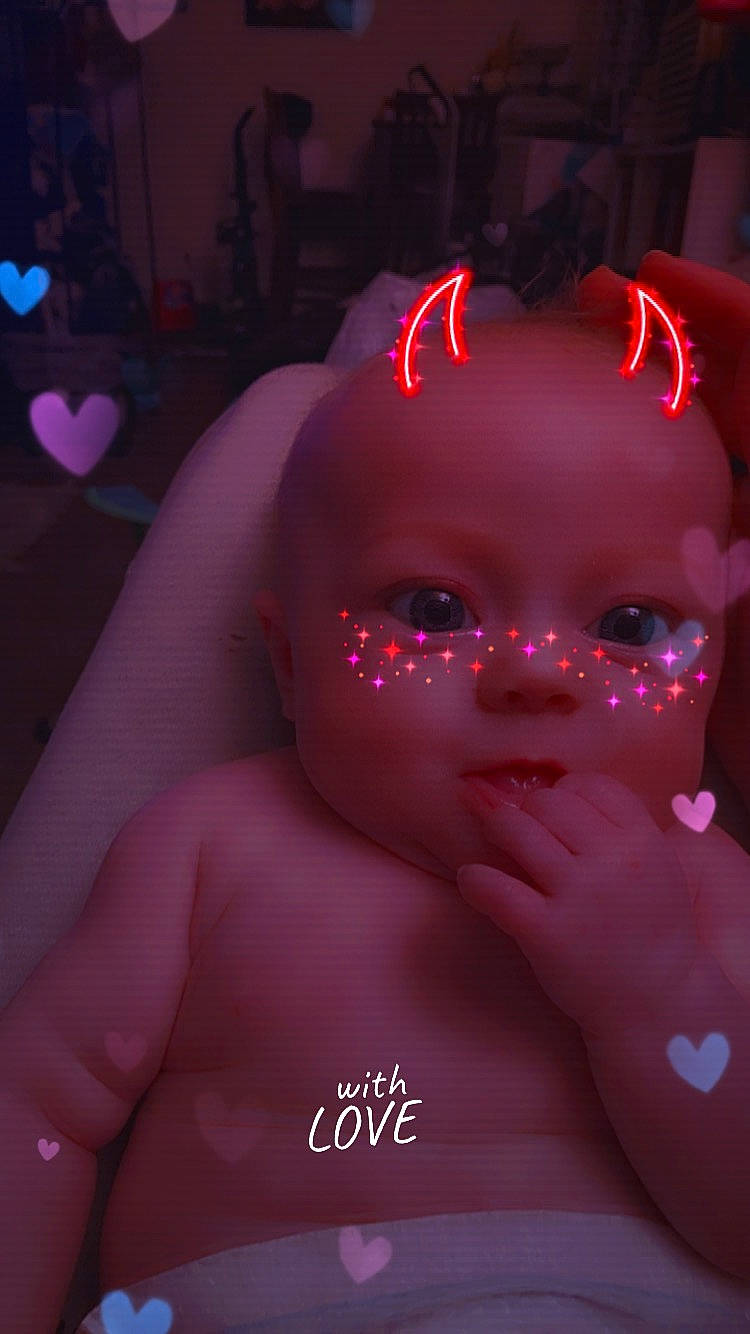 Adelynn is registered to the contest to win money with this photo: black_hair, cheek, darkness, ear, electric_blue, eyebrow, eyelash, eyewear, flash_photography, fun, goggles, lip, magenta, neon, person, personal_protective_equipment, pink, purple, toddler, violet