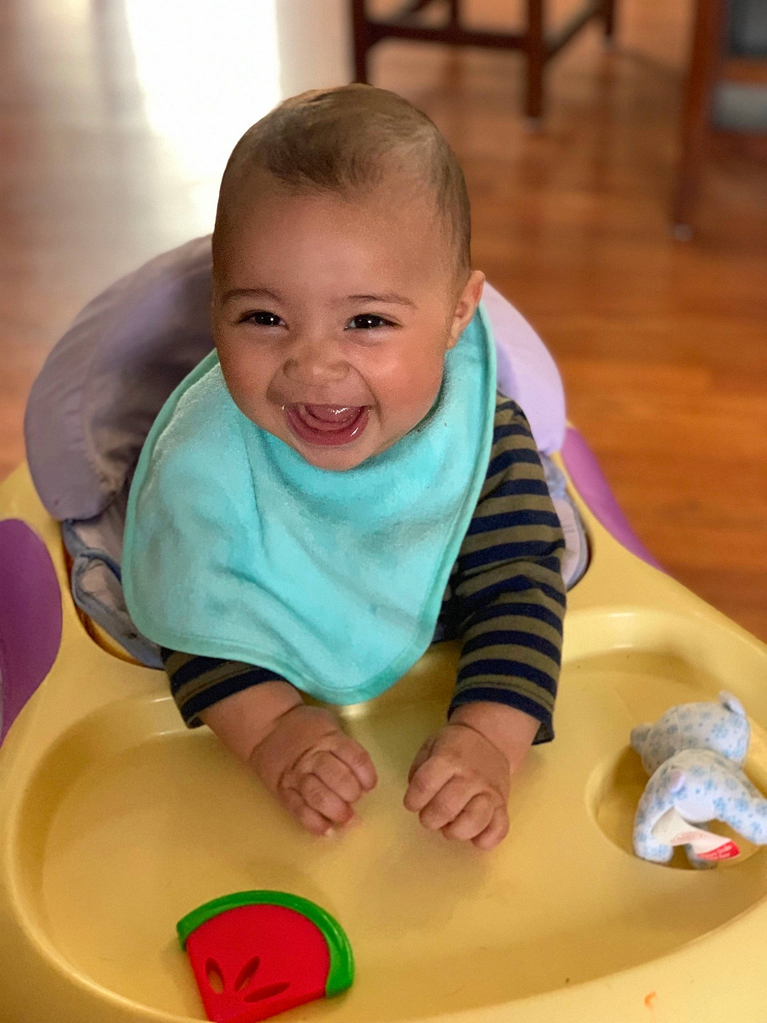 Dash joined the competition — help win amazing prizes! baby, baby_playing_with_toys, child, joy, person, play, skin, toddler