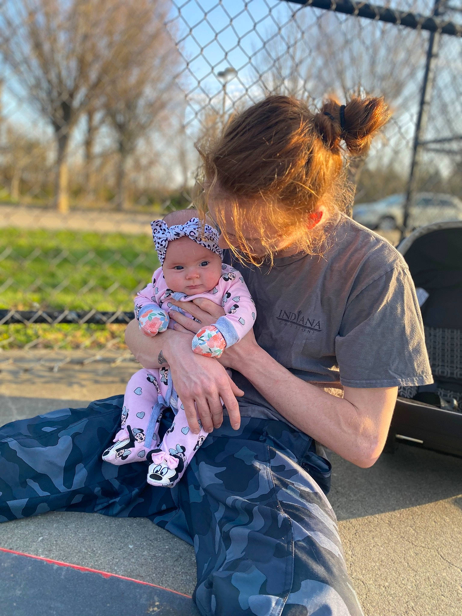 Augustine joined the competition — help win amazing prizes! baby, blond, child, electric_blue, event, eyewear, fence, fun, grass, hairstyle, happy, headwear, leisure, luggage_and_bags, people, person, recreation, sitting, t_shirt, toddler