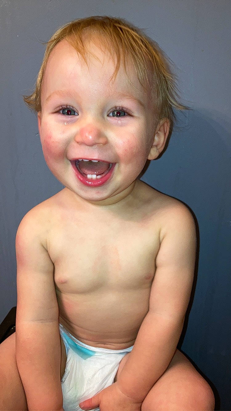 Bentley is registered to the contest to win money with this photo: arm, cheek, eye, eyebrow, eyelash, face, forehead, human_body, jaw, joint, joy, lip, mouth, muscle, neck, nose, organ, person, skin, smile