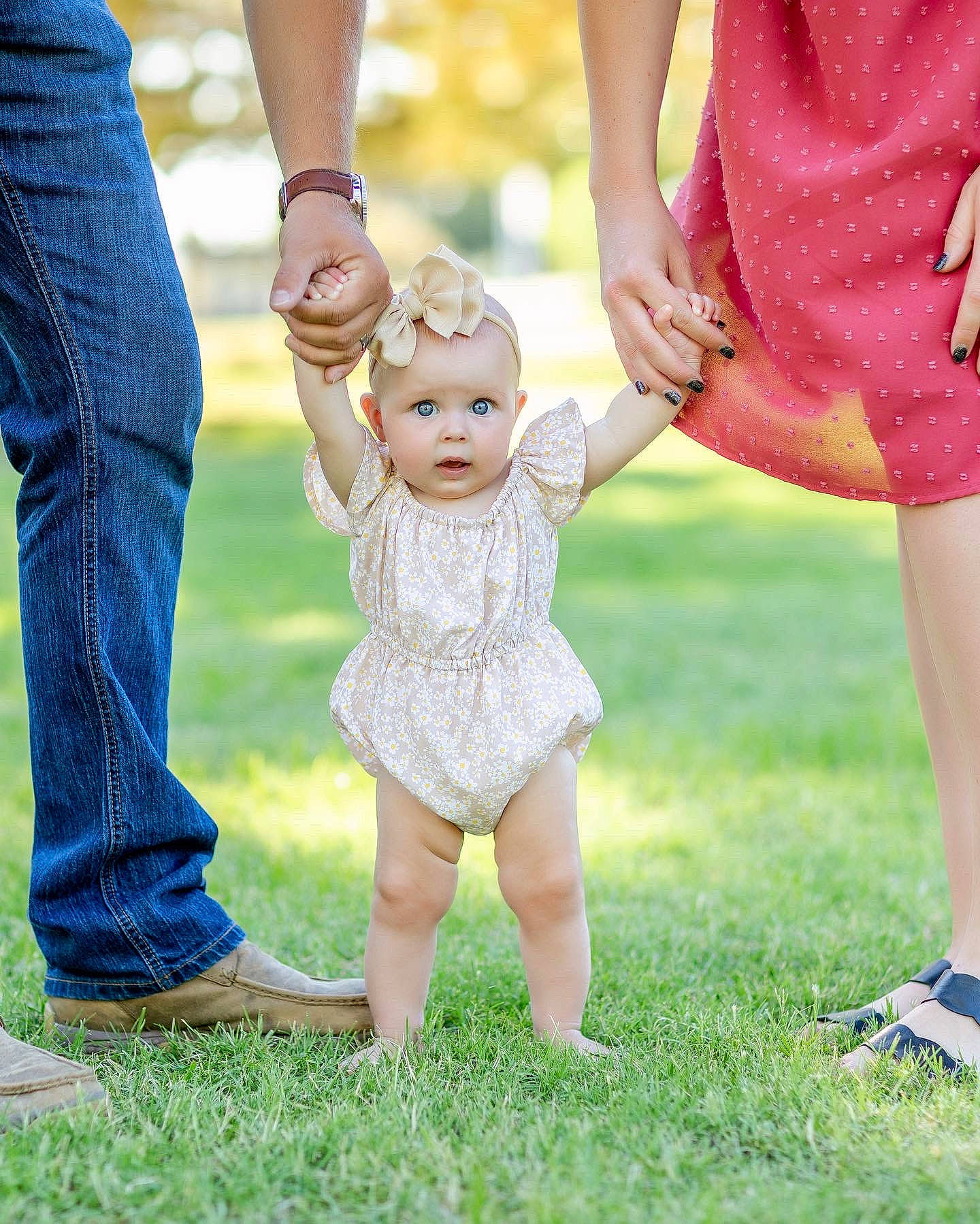 Wreese joined the competition — help win amazing prizes! baby, child, clothing, finger, footwear, fun, gesture, grass, happy, holding_hands, human_leg, joint, lawn, leg, people_in_nature, person, shoe, surprise, thigh, toddler