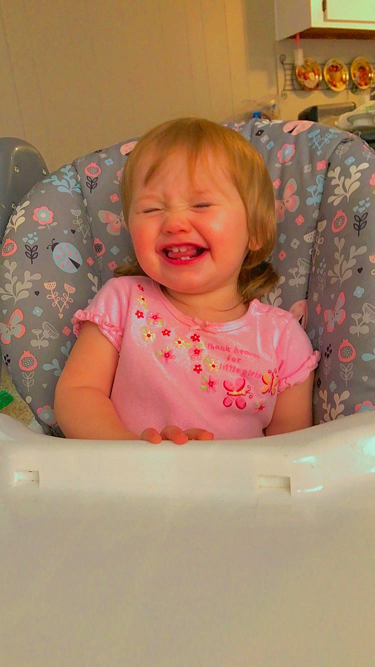 Evelyn Rose joined the competition — help win amazing prizes! baby, cheek, child, facial_expression, joy, person, skin, smile, toddler