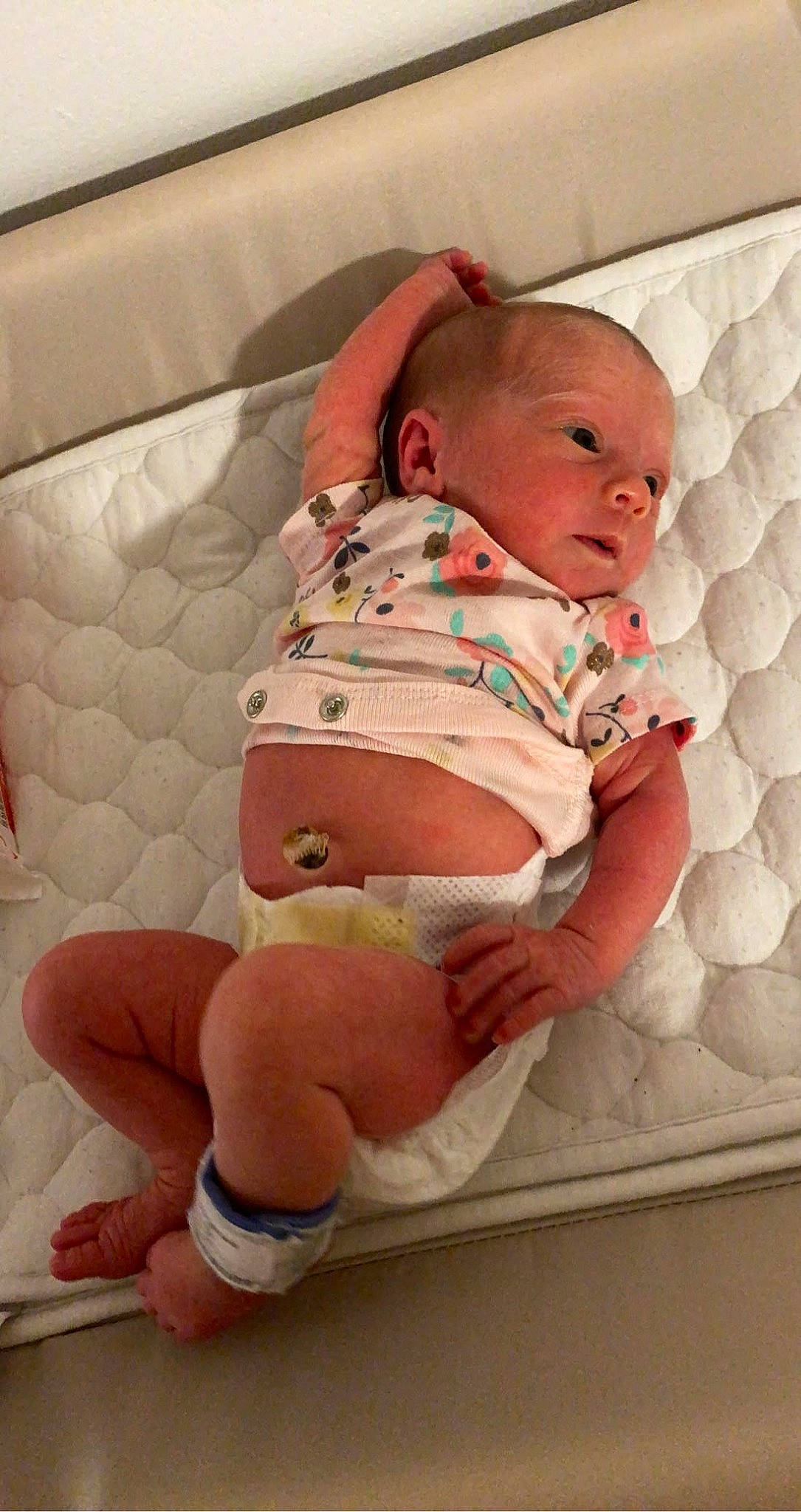 Alaia joined the competition — help win amazing prizes! abdomen, baby, baby_products, baby_safety, baby_sleeping, baby_toddler_clothing, cheek, comfort, finger, human_body, knee, linens, mouth, person, pink, skin, stomach, textile, thigh, toddler