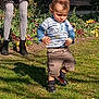boy, child, clothing, face, flower, footwear, grass, head, jeans, lawn, male, nature, outdoors, pants, person, photography, plant, portrait, shoe, shorts