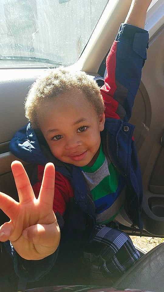 Jabari joined the competition — help win amazing prizes! arm, auto_part, child, finger, fun, gesture, hand, joy, leisure, person, smile, thumb, toddler, vacation