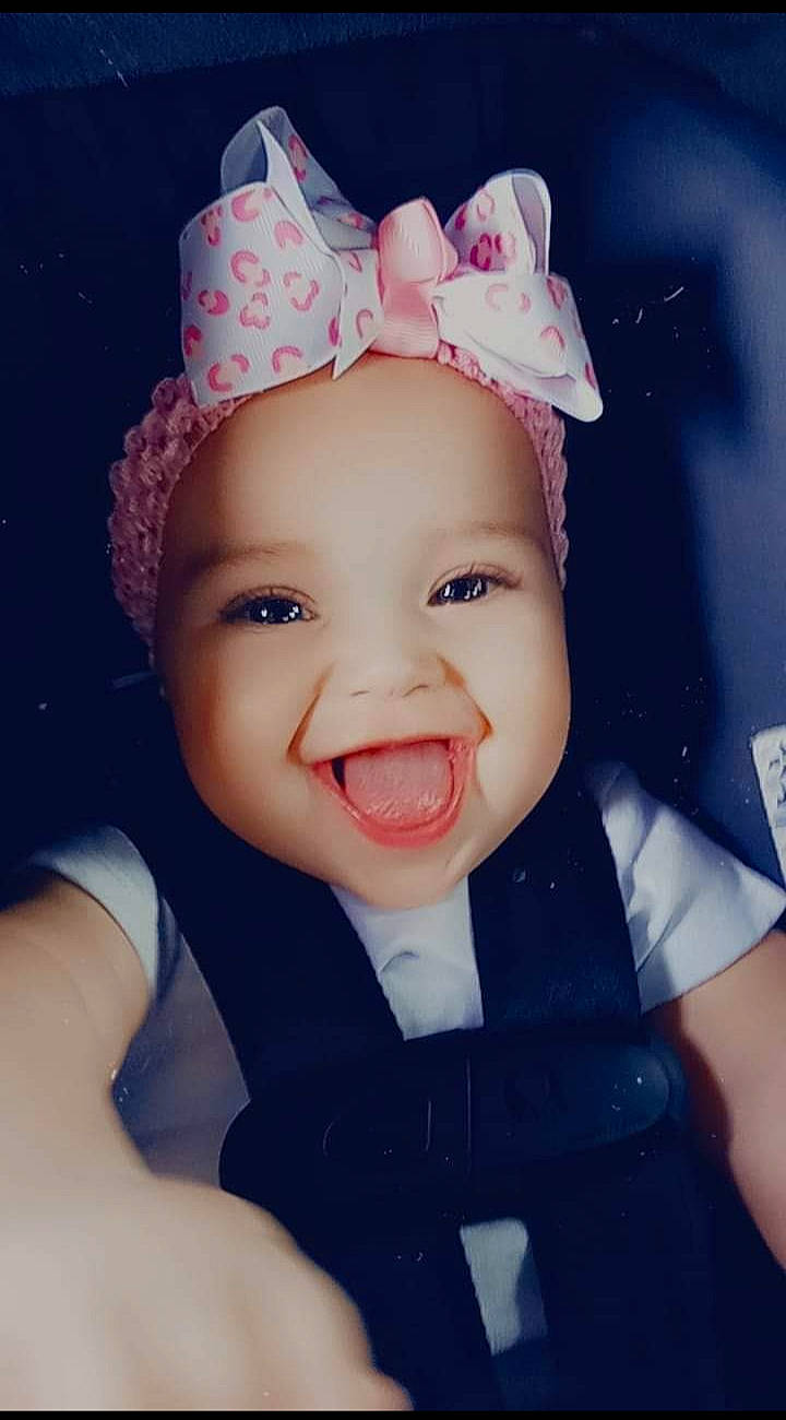 Lucy joined the competition — help win amazing prizes! baby, baby_toddler_clothing, cap, child, costume_hat, ear, eyelash, flash_photography, hair_accessory, happy, hat, headband, headgear, headpiece, iris, lip, magenta, person, pink, smile