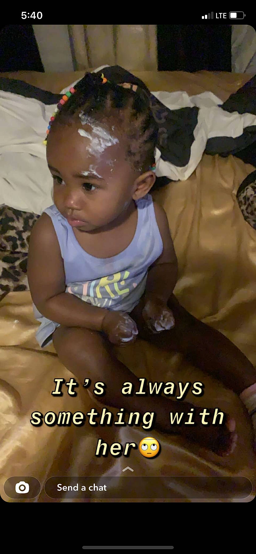 Karma joined the competition — help win amazing prizes! adaptation, baby, baby_toddler_clothing, child, flooring, font, fun, gesture, hand, happy, head, person, photo_caption, room, sitting, soil, toddler, tree