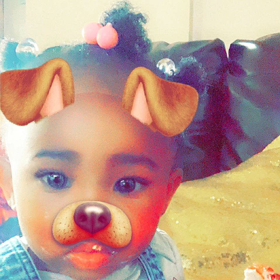 Karma joined the competition — help win amazing prizes! blue, cap, cheek, child, clown, costume_hat, doll, eye, eyelash, fawn, fictional_character, fun, fur, happy, mammal, nose, person, plush, selfie, stuffed_toy