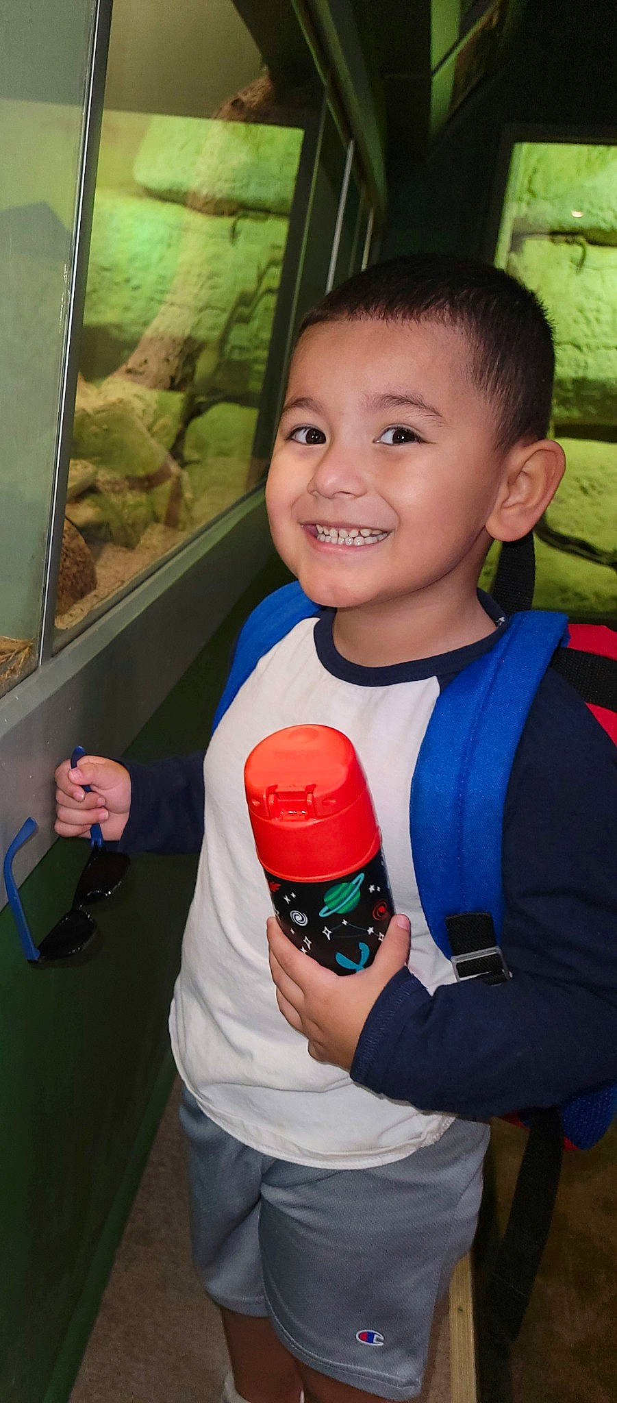 Anthony joined the competition — help win amazing prizes! arm, drink, electric_blue, finger, fun, hand, happy, head, joint, joy, leisure, mouth, neck, nose, person, shoulder, skin, smile, standing, t_shirt