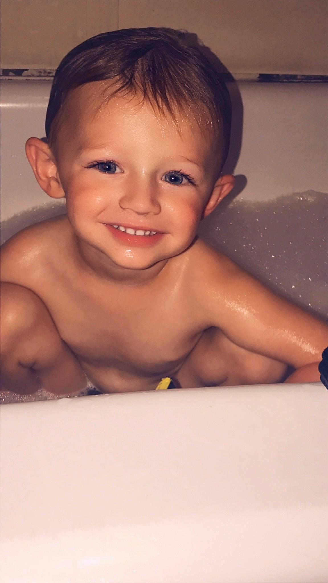 Coltan Newcomb joined the competition — help win amazing prizes! barechestedness, bathing, boy, cheek, chest, child, chin, fun, girl, infant, joy, laughter, person, skin, smile, toddler
