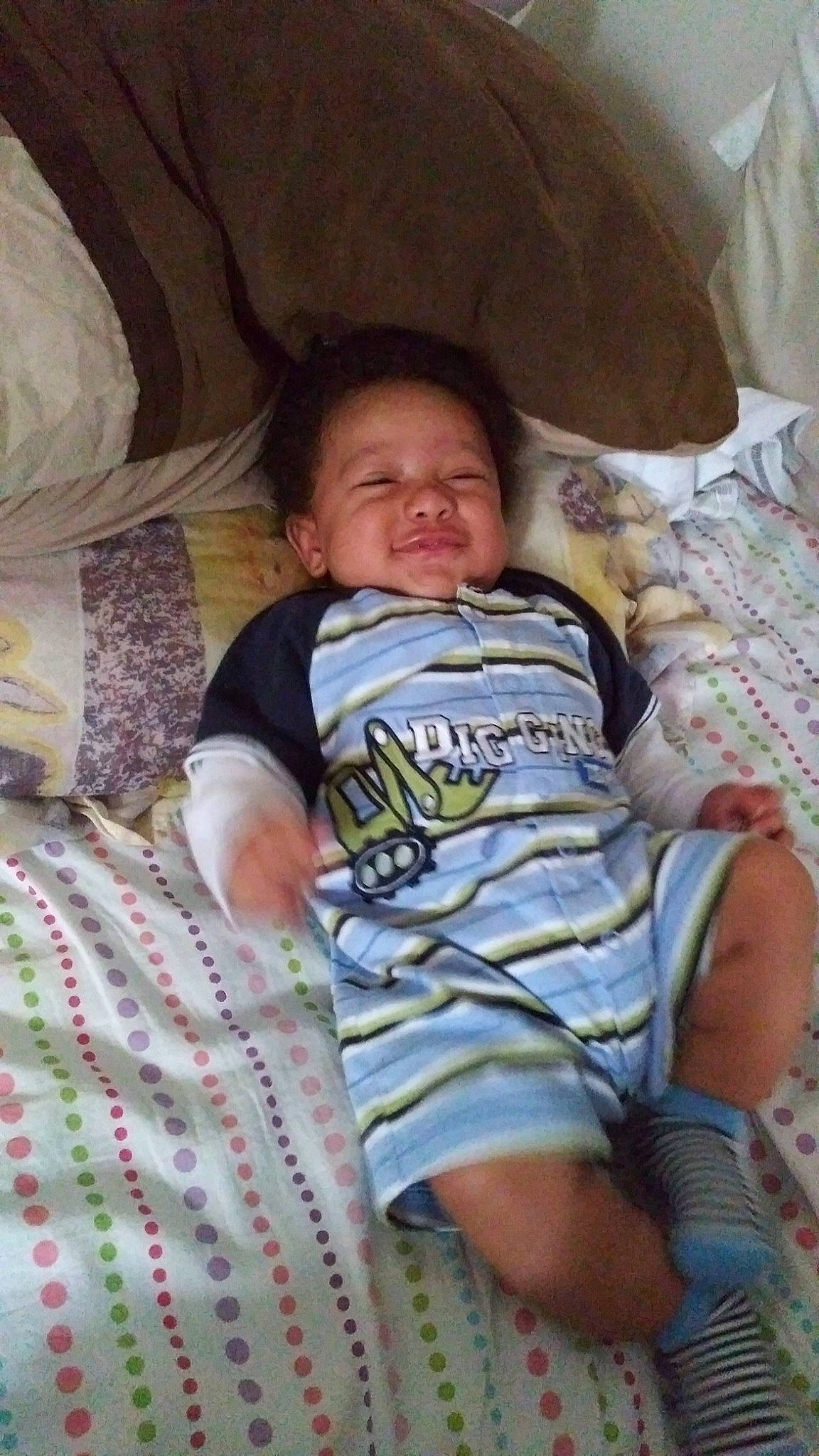 Bubba is registered to the contest to win money with this photo: baby, bedtime, child, nap, person, sleep, toddler