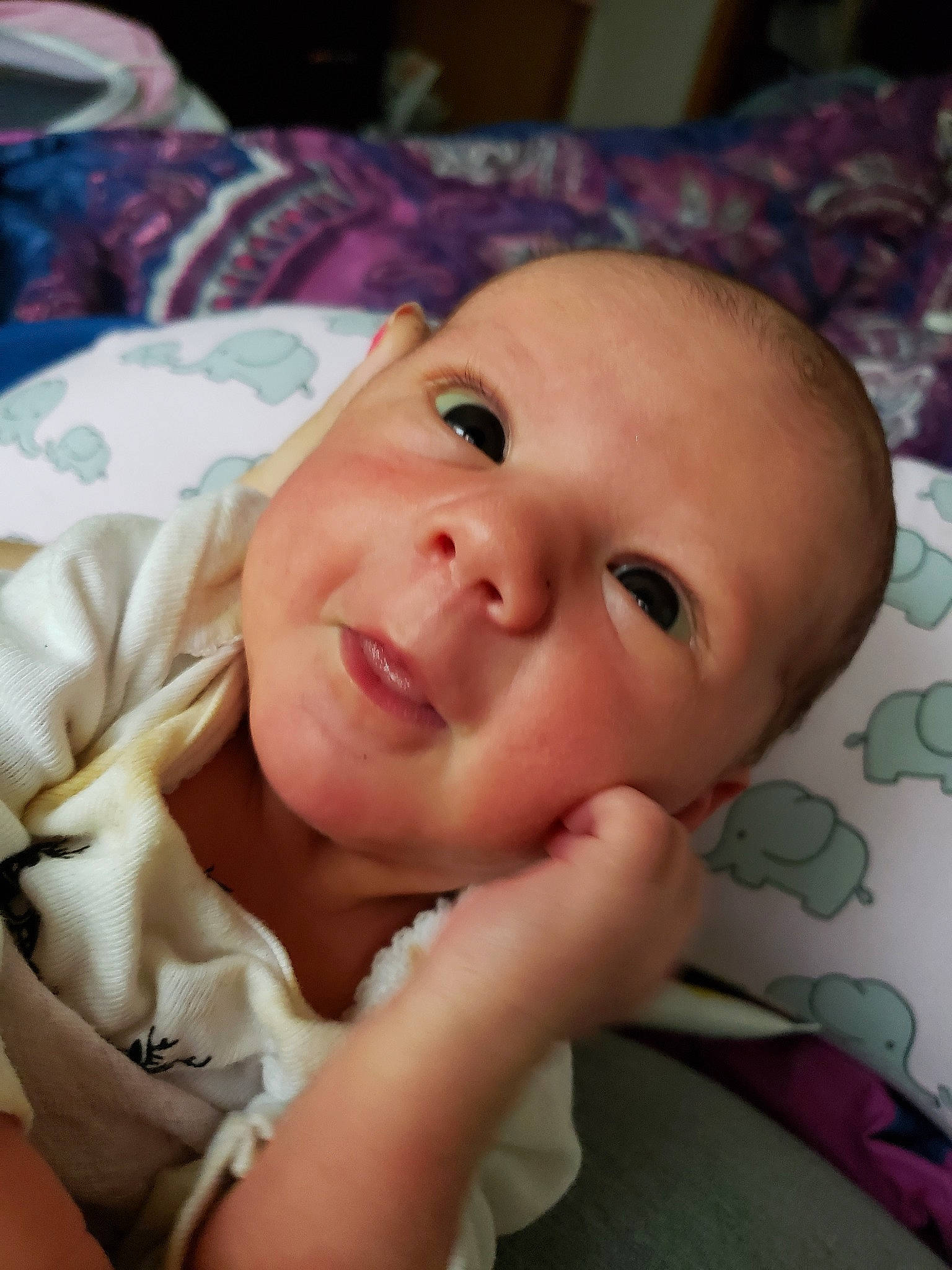 Kalina is registered to the contest to win money with this photo: baby, bedtime, cheek, child, chin, eye, face, head, iris, lip, mouth, nose, person, skin, toddler