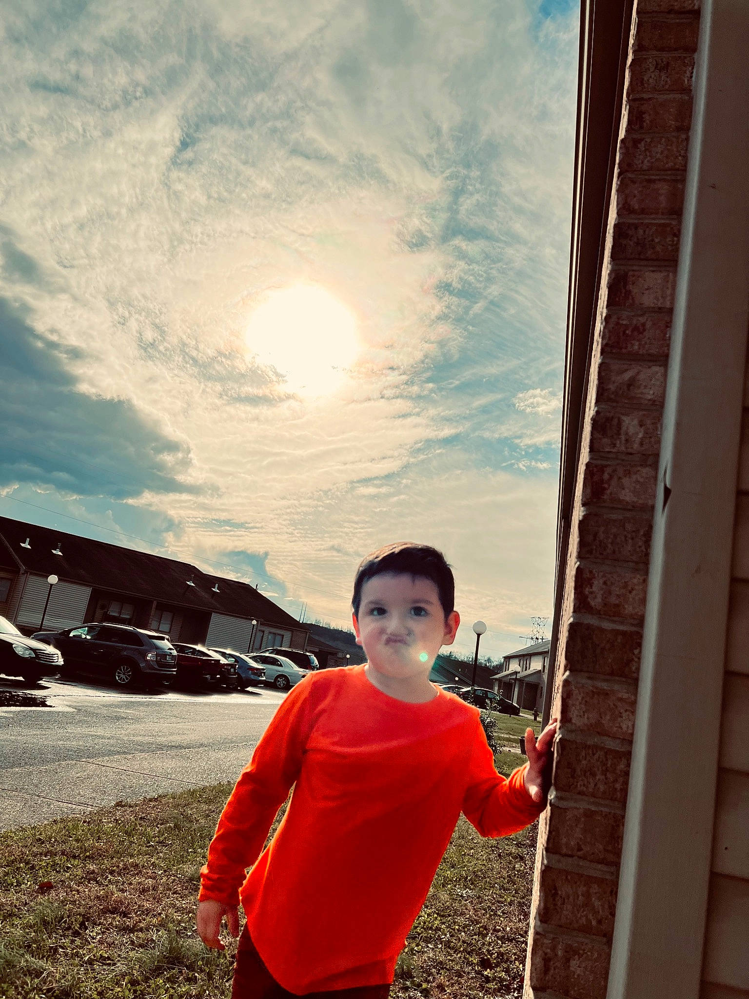 Alius joined the competition — help win amazing prizes! asphalt, car, cloud, electric_blue, flash_photography, fun, happy, horizon, landscape, leisure, people_in_nature, person, sky, standing, sunlight, sunset, t_shirt, tints_and_shades, tire, travel