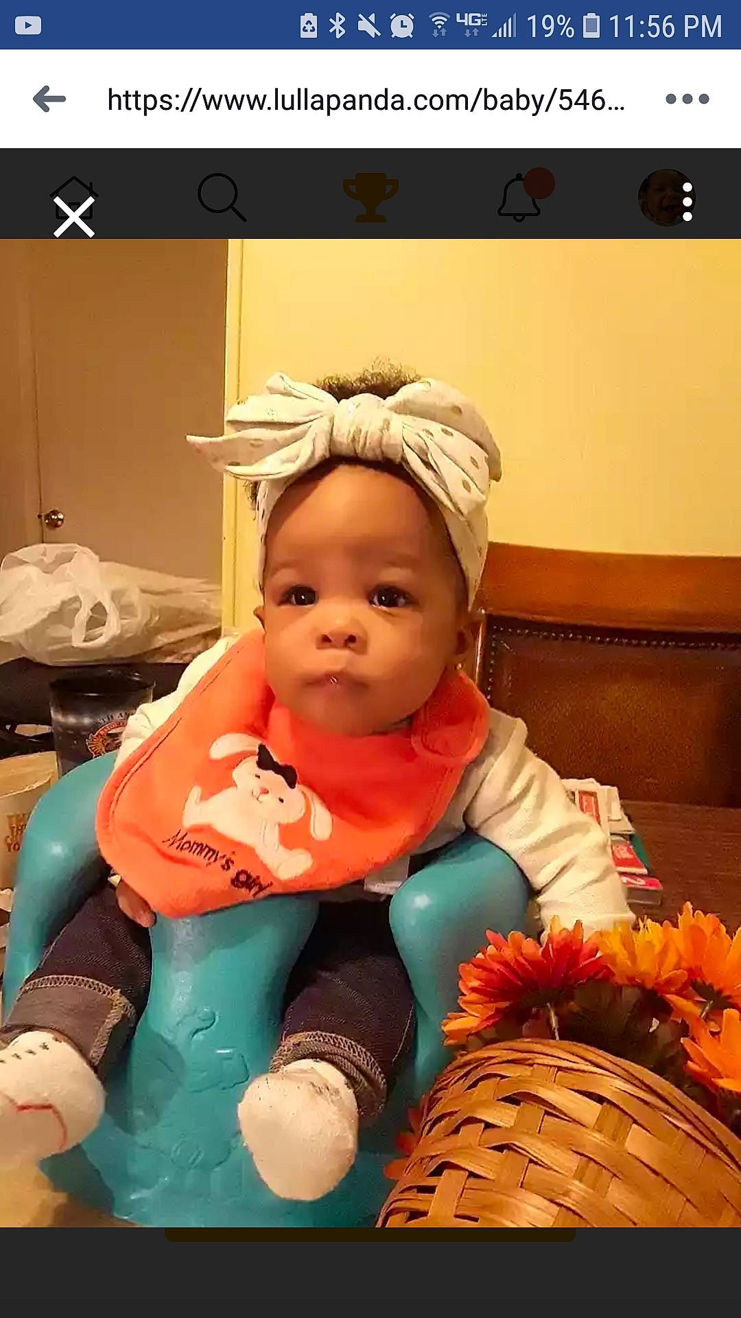 Kendall is registered to the contest to win money with this photo: child, happiness, headgear, infant, person, photo_caption, product, toddler, under_exposed