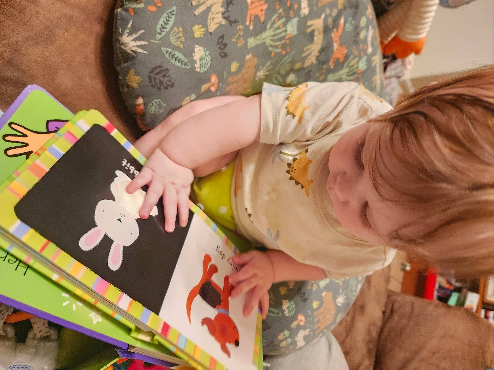 Aria joined the competition — help win amazing prizes! baby, baby_products, baby_toddler_clothing, book, child, fun, happy, nail, pattern, person, photography, play, product, publication, room, sitting, toddler, visual_arts