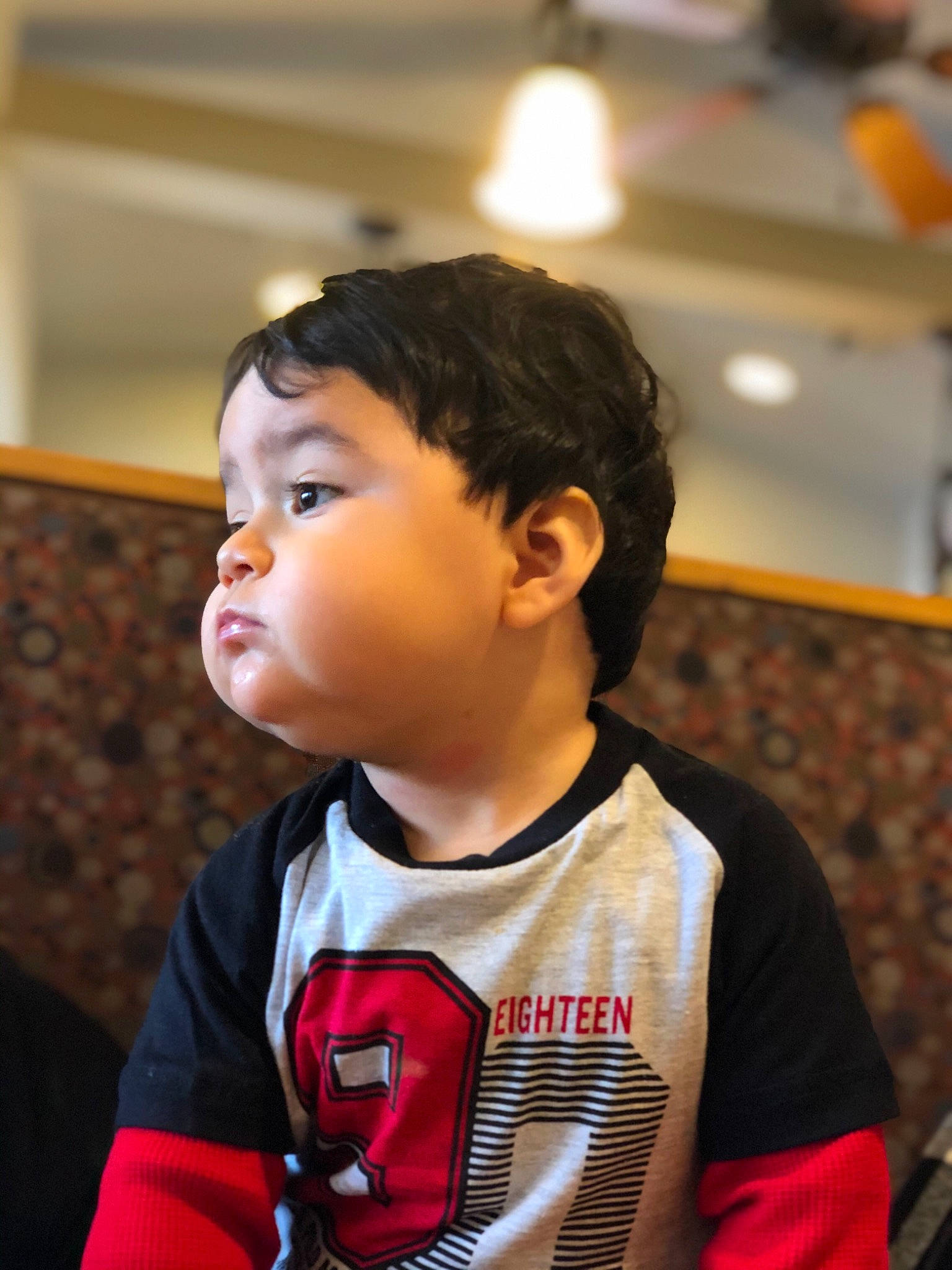 Matteo is registered to the contest to win money with this photo: child, person, smile, toddler