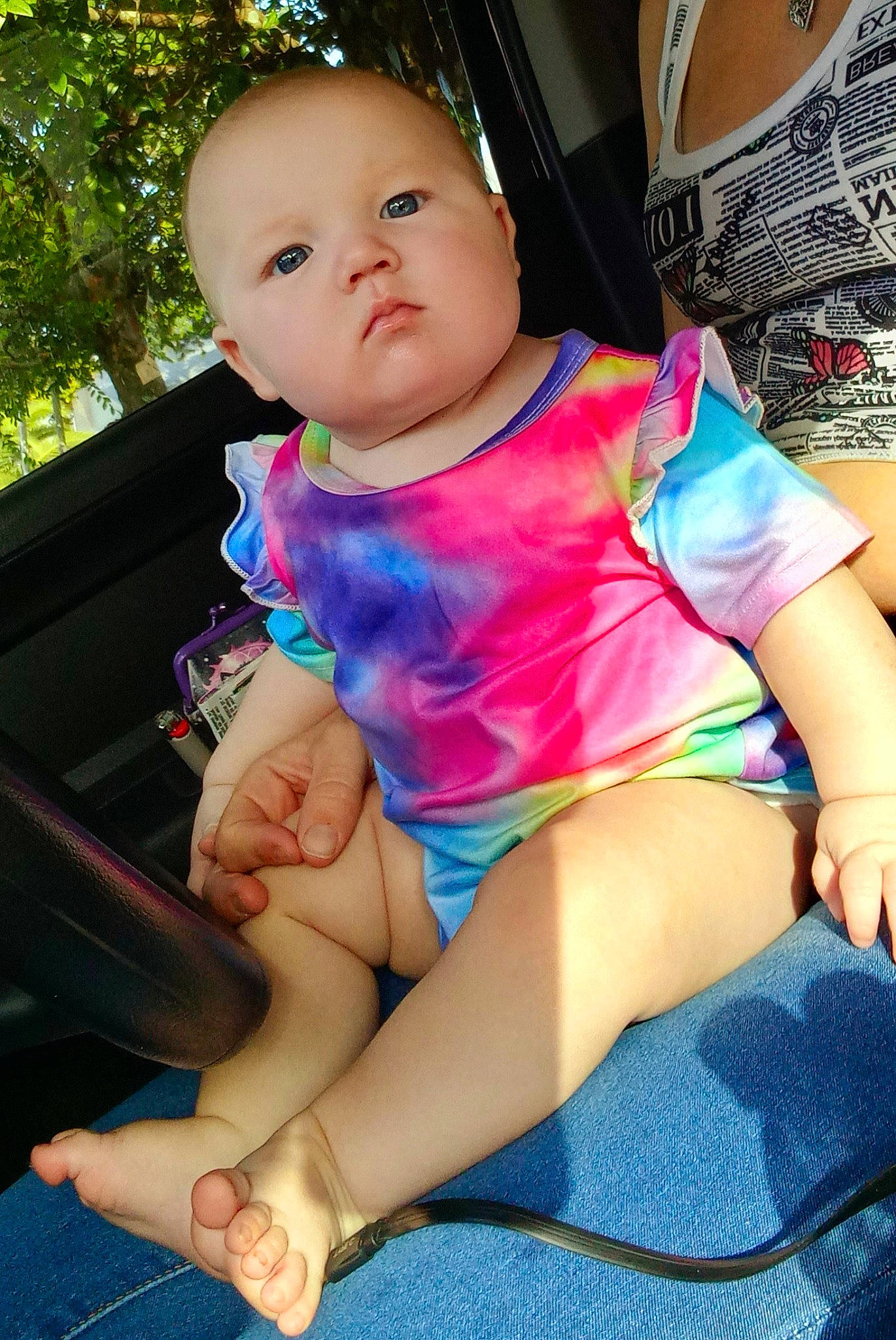 Bayleigh May joined the competition — help win amazing prizes! baby_toddler_clothing, cool, eye, finger, hand, happy, human_body, joint, knee, lap, leg, leisure, mouth, people, person, pink, shoulder, skin, thigh, toddler