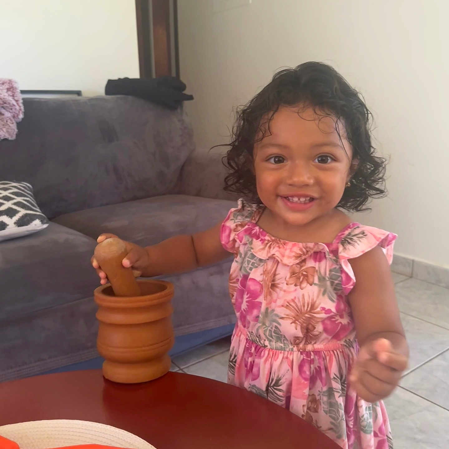 Zendaya joined the competition — help win amazing prizes! architecture, bodypart, building, couch, cushion, diningtable, face, finger, furniture, hand, head, homedecor, indoors, livingroom, person, photography, portrait, pottery, room, table