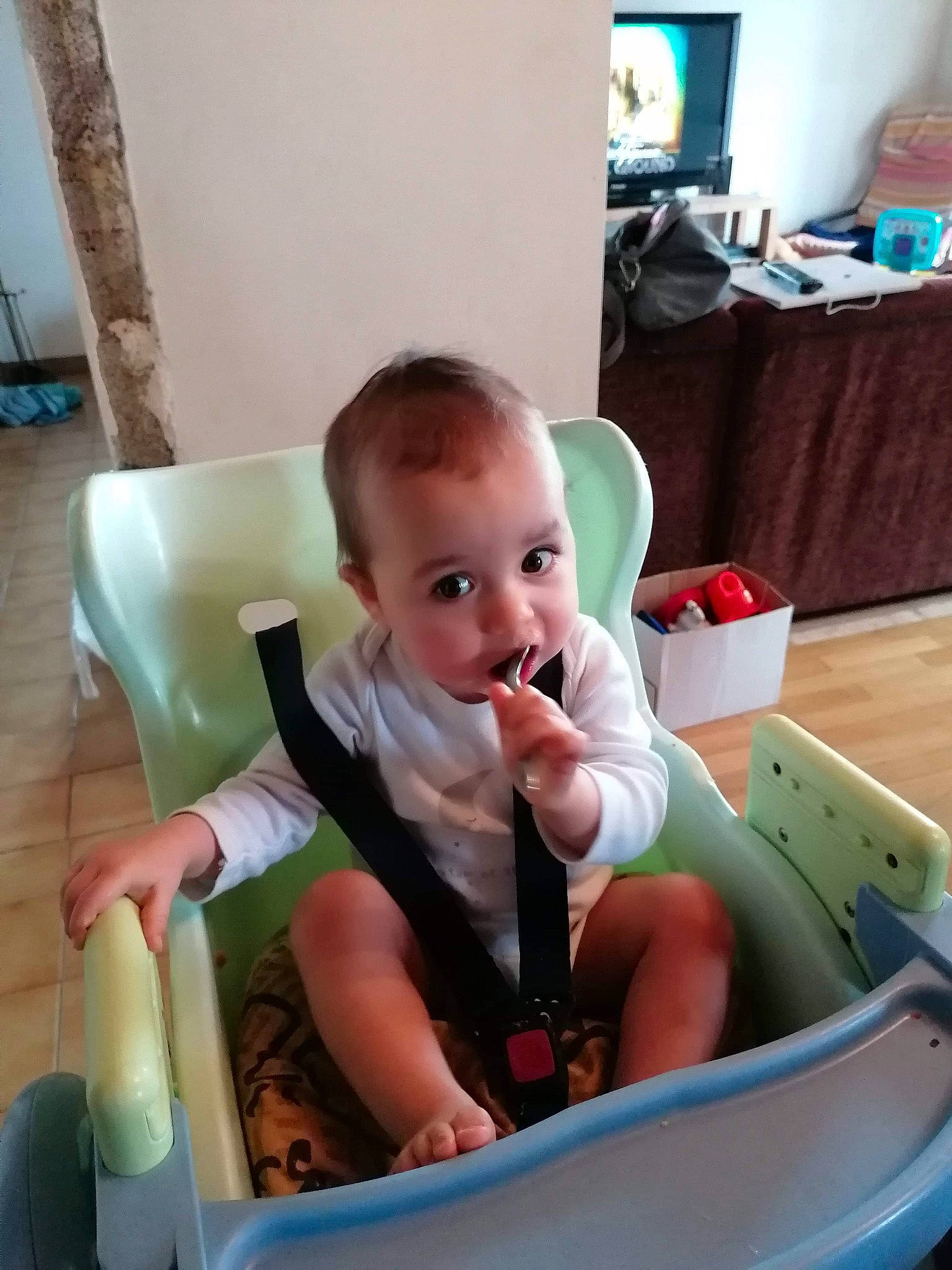 Samaël a rejoint le concours — aidez-le/la à gagner de superbes lots ! baby, baby_products, baby_safety, baby_toddler_clothing, chair, cheek, child, comfort, finger, fun, happy, leisure, mouth, person, play, room, sitting, thumb, toddler, vacation