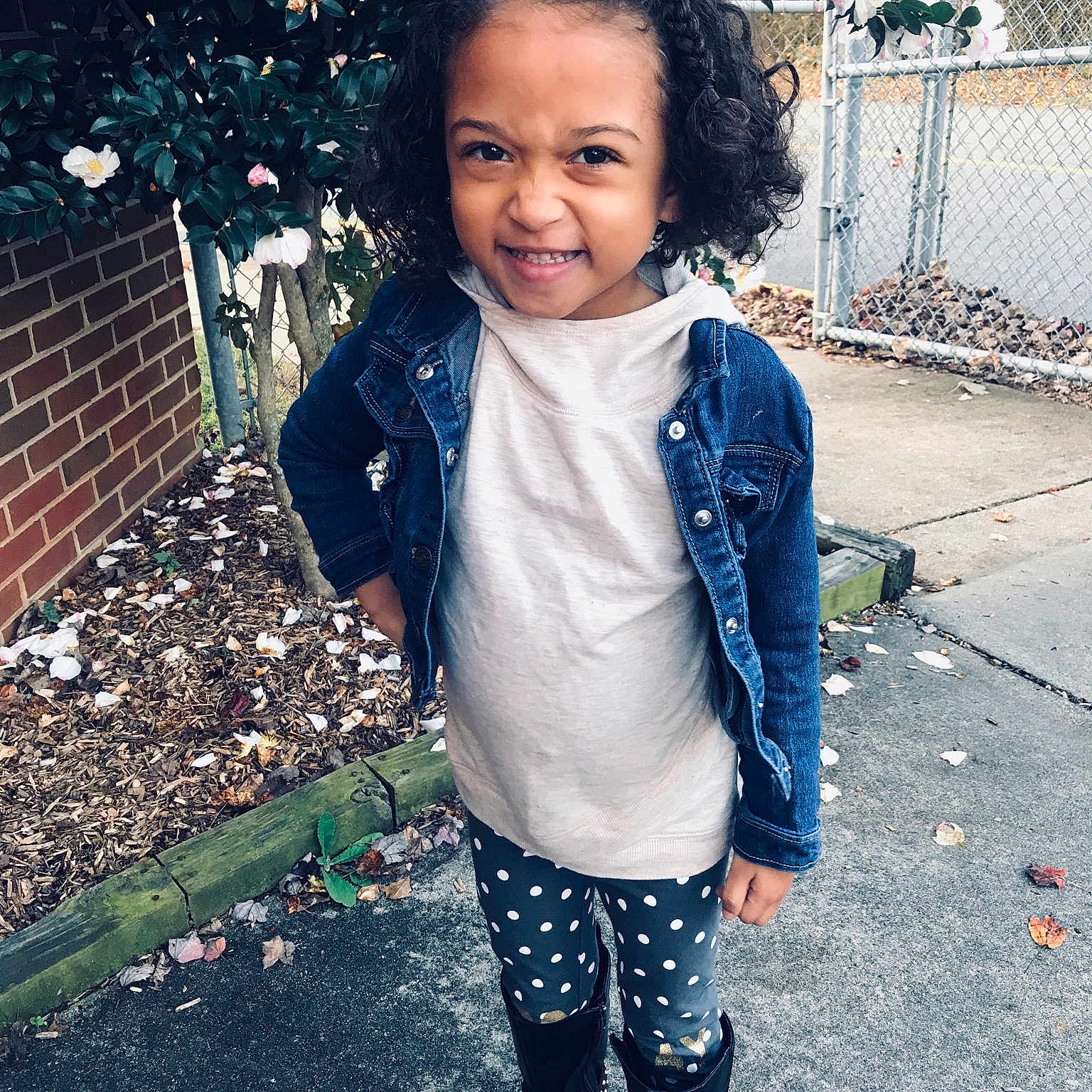 Analeigh joined the competition — help win amazing prizes! blue, boy, child, cool, day, denim, emotion, eye, facial_expression, girl, jacket, jeans, joy, outerwear, person, photograph, skin, smile, snapshot, standing