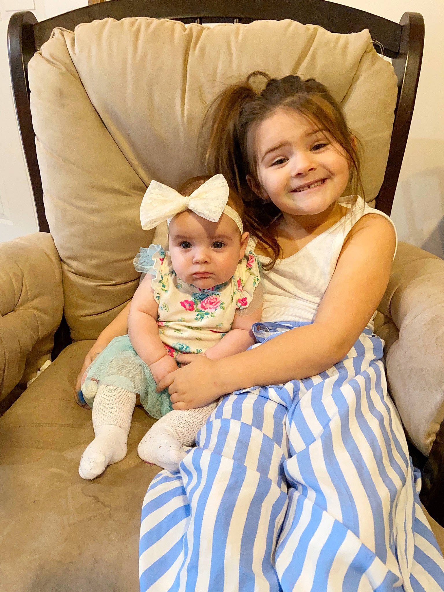 Peightyn joined the competition — help win amazing prizes! baby, child, comfort, furniture, headwear, joy, person, product, sibling, sitting, skin, smile, toddler