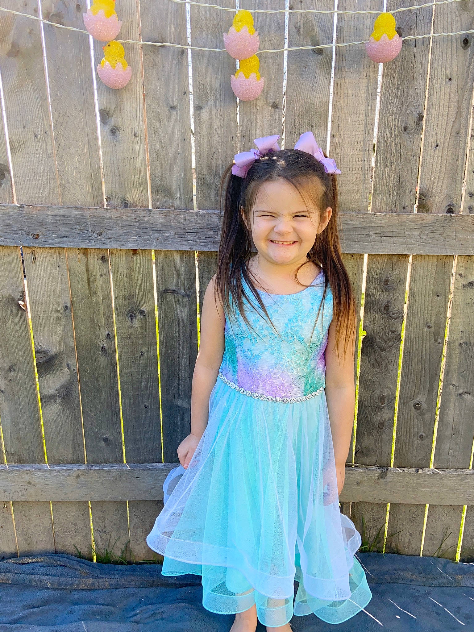Peightyn joined the competition — help win amazing prizes! baby_toddler_clothing, child, child_model, clothing, costume, day_dress, dress, formal_wear, hair_accessory, joy, lavender, pattern, person, photography, pink, purple, smile, toddler, yellow