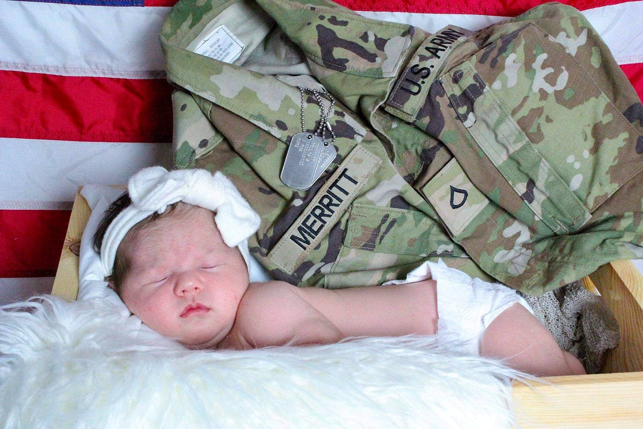Ada joined the competition — help win amazing prizes! baby, baby_sleeping, baby_toddler_clothing, camouflage, carmine, child, comfort, foot, lap, linens, military_camouflage, military_person, military_uniform, nap, pattern, person, skin, sleeve, thigh, toddler