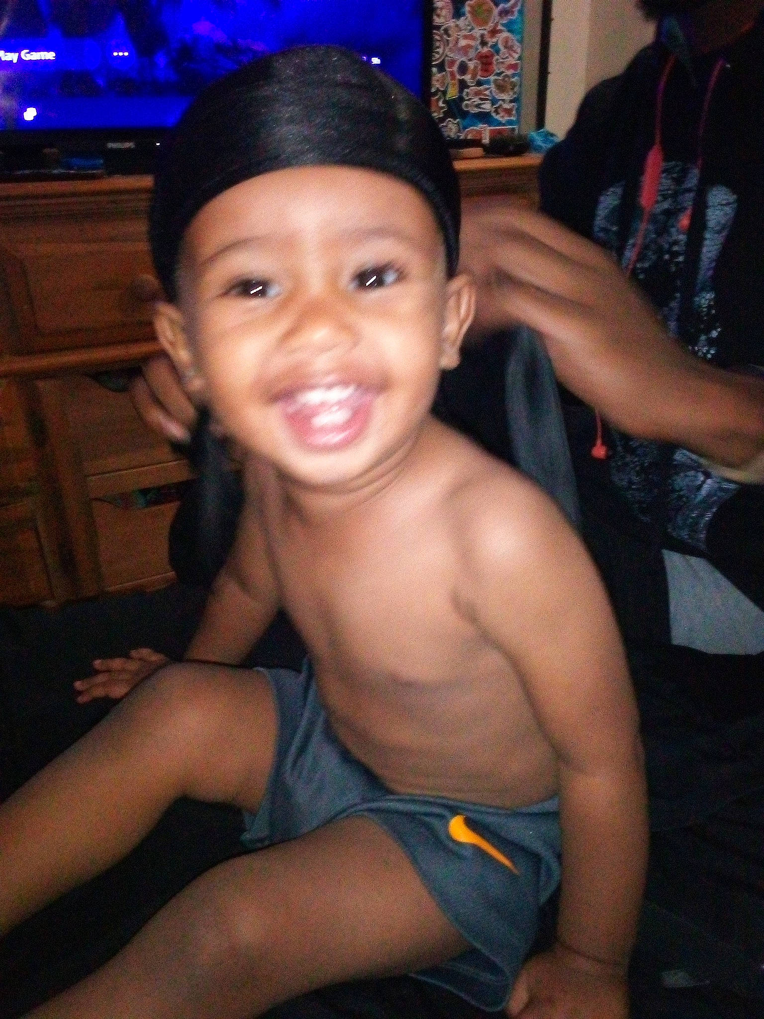 Landen joined the competition — help win amazing prizes! arm, barechested, cap, chest, cool, elbow, event, finger, flash_photography, fun, happy, hat, joy, leisure, muscle, person, skin, smile, thigh, thumb