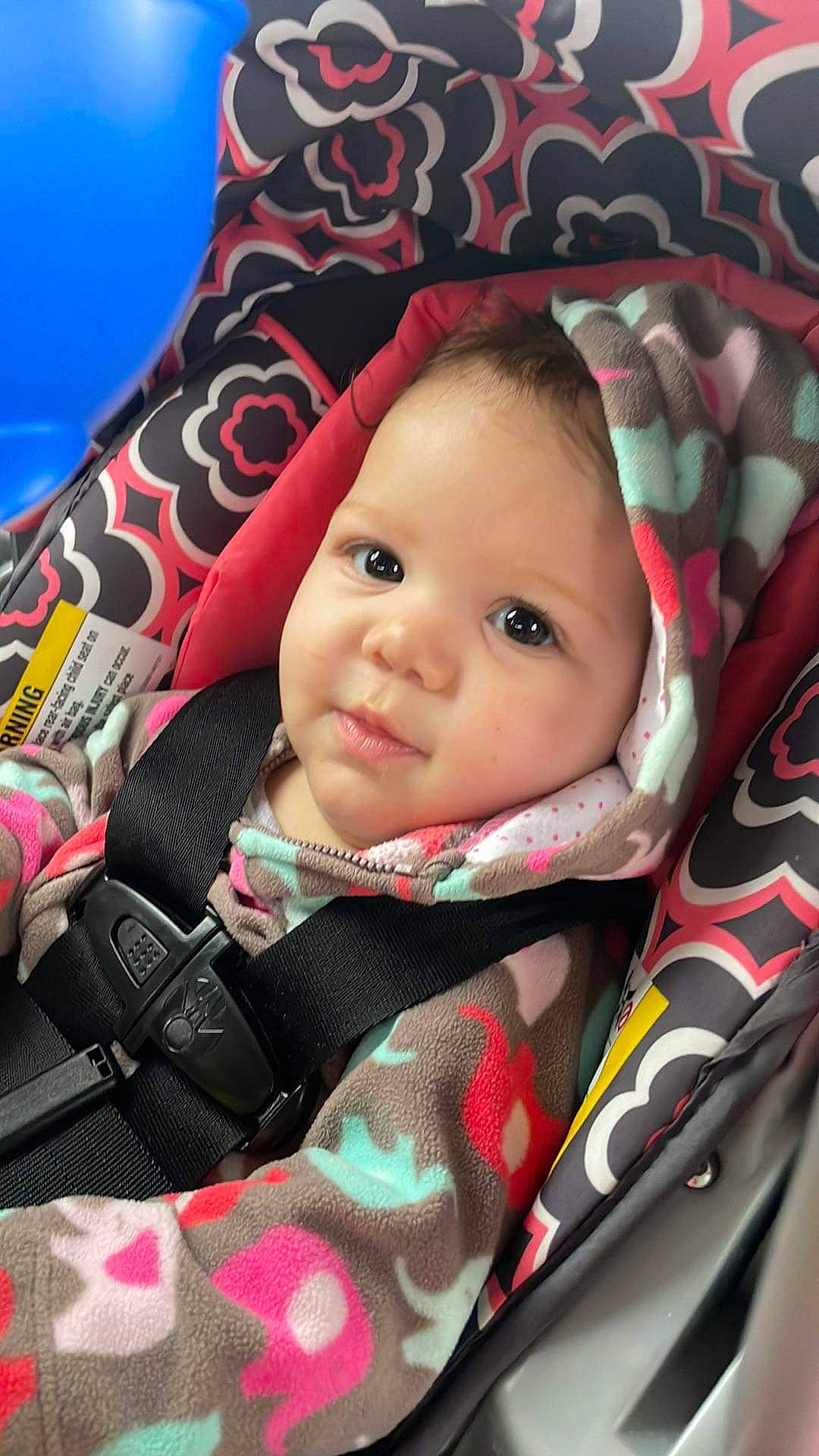 Purity joined the competition — help win amazing prizes! baby, baby_carriage, baby_in_car_seat, baby_products, baby_safety, baby_toddler_clothing, carmine, cheek, child, comfort, cool, fun, happy, headwear, iris, pattern, person, pink, product, smile