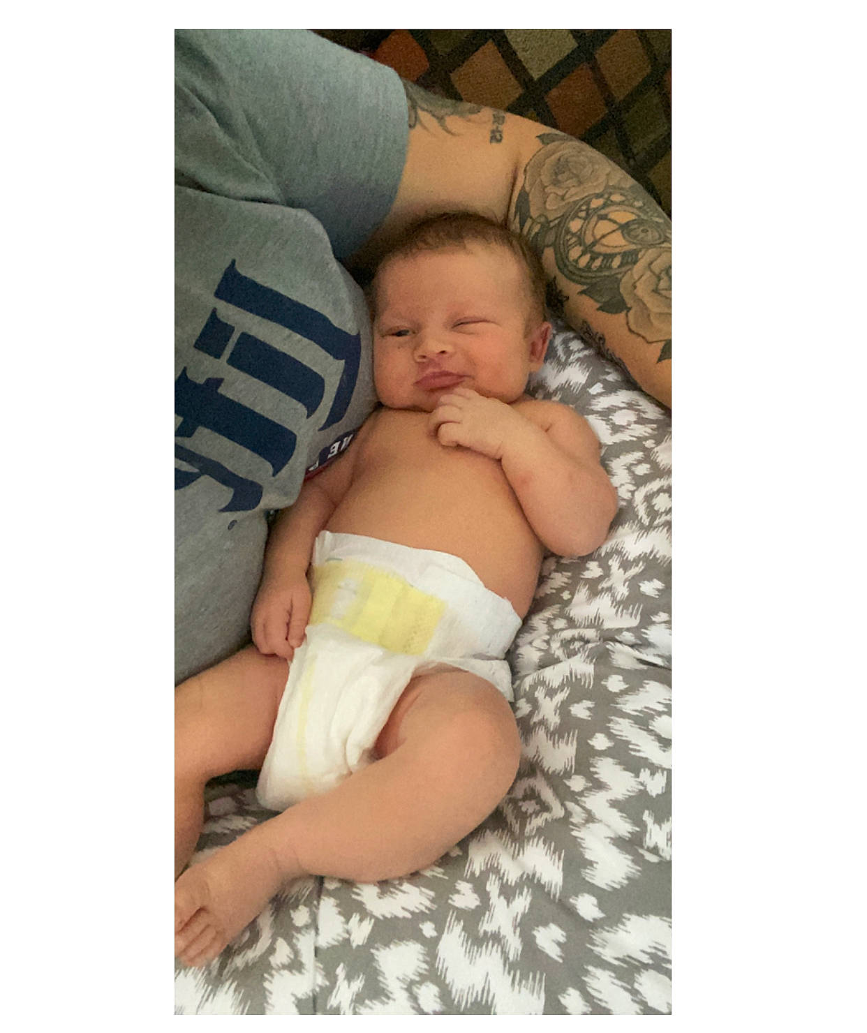 Maverick joined the competition — help win amazing prizes! baby, birth, child, comfort, linens, nap, person, sleep, toddler