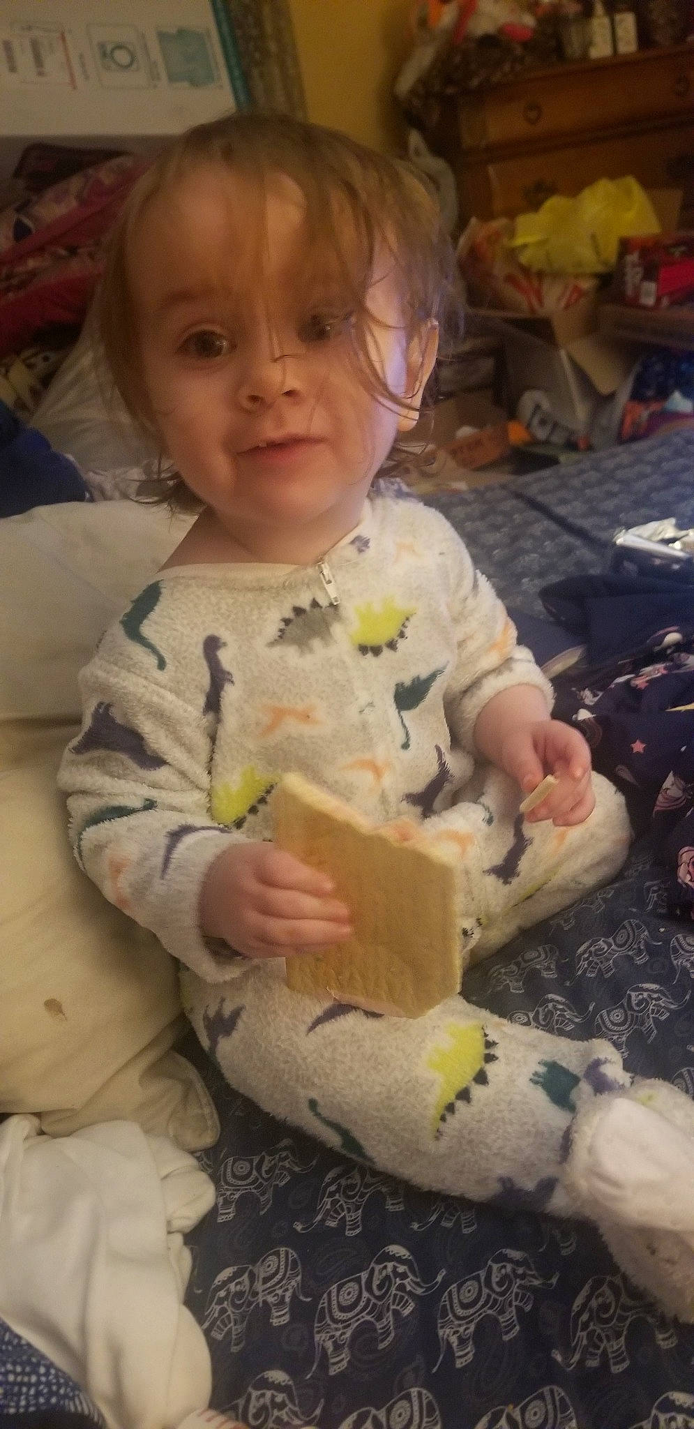 Cambria is registered to the contest to win money with this photo: baby, cheek, child, person, play, sitting, skin, smile, toddler, toy