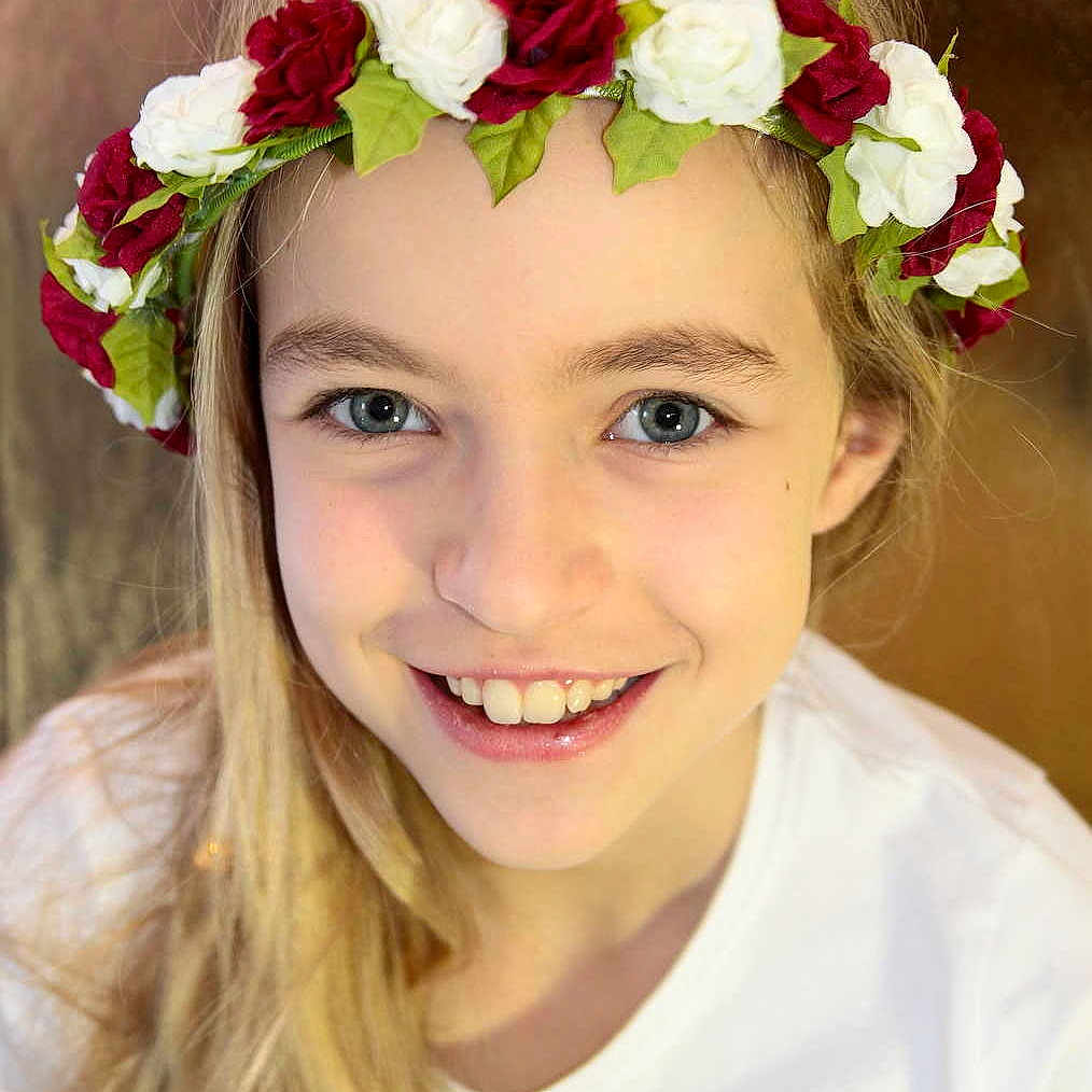 Garance participe au concours pour gagner de l'argent avec cette photo :
