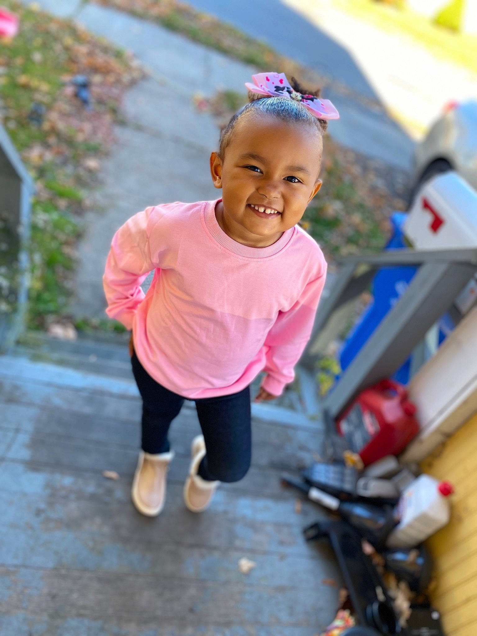 Avayah joined the competition — help win amazing prizes! arm, child, electric_blue, fun, grass, happy, joy, leisure, magenta, outdoor_recreation, person, personal_protective_equipment, physical_fitness, plant, play, recreation, sitting, sleeve, smile, sportswear