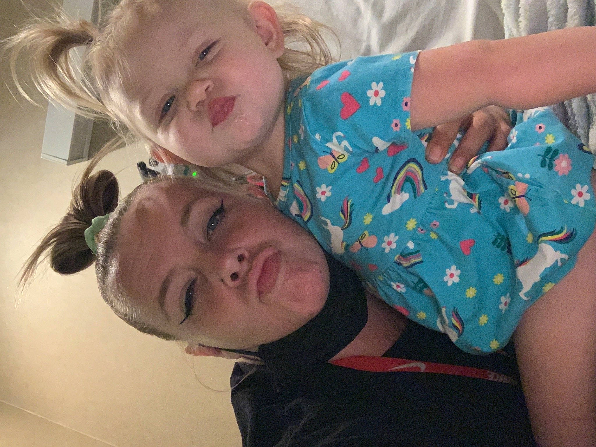 Lundynn is registered to the contest to win money with this photo: baby_toddler_clothing, blond, cheek, child, comfort, eyelash, fun, gesture, happy, iris, mouth, neck, nose, person, room, skin, smile, t_shirt, toddler, vacation