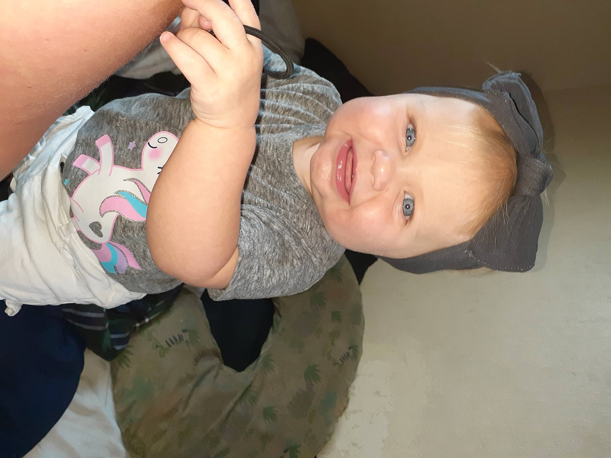 Lundynn A'Maura Monroe is registered to the contest to win money with this photo: arm, baby, child, ear, elbow, finger, joint, leg, mouth, neck, person, skin, toddler, trunk