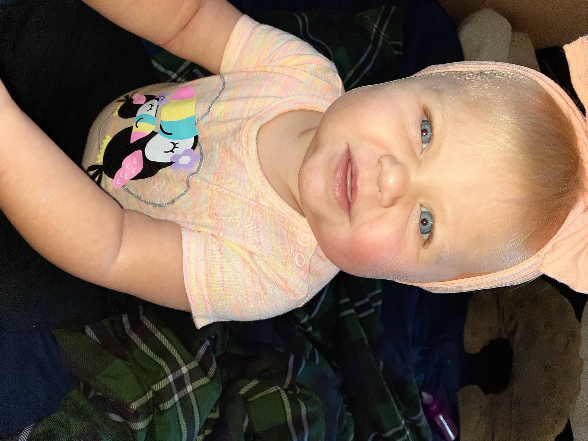 Lundynn A'Maura Monroe is registered to the contest to win money with this photo: arm, baby, black_hair, cheek, child, cool, ear, eye, fun, glasses, hand, happy, head, mouth, neck, nose, person, skin, smile, toddler