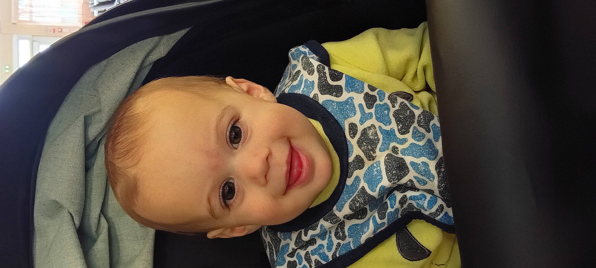 Nassim participe au concours pour gagner de l'argent avec cette photo : baby, baby_toddler_clothing, cheek, child, comfort, eyelash, face, fun, happy, iris, joy, lip, nose, person, portrait_photography, sitting, skin, smile, toddler, tree