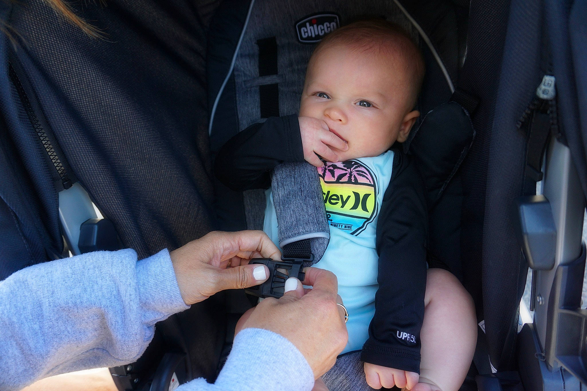 Jericho is registered to the contest to win money with this photo: auto_part, baby, baby_carriage, baby_in_car_seat, baby_products, car_seat, child, person, product, skin, toddler