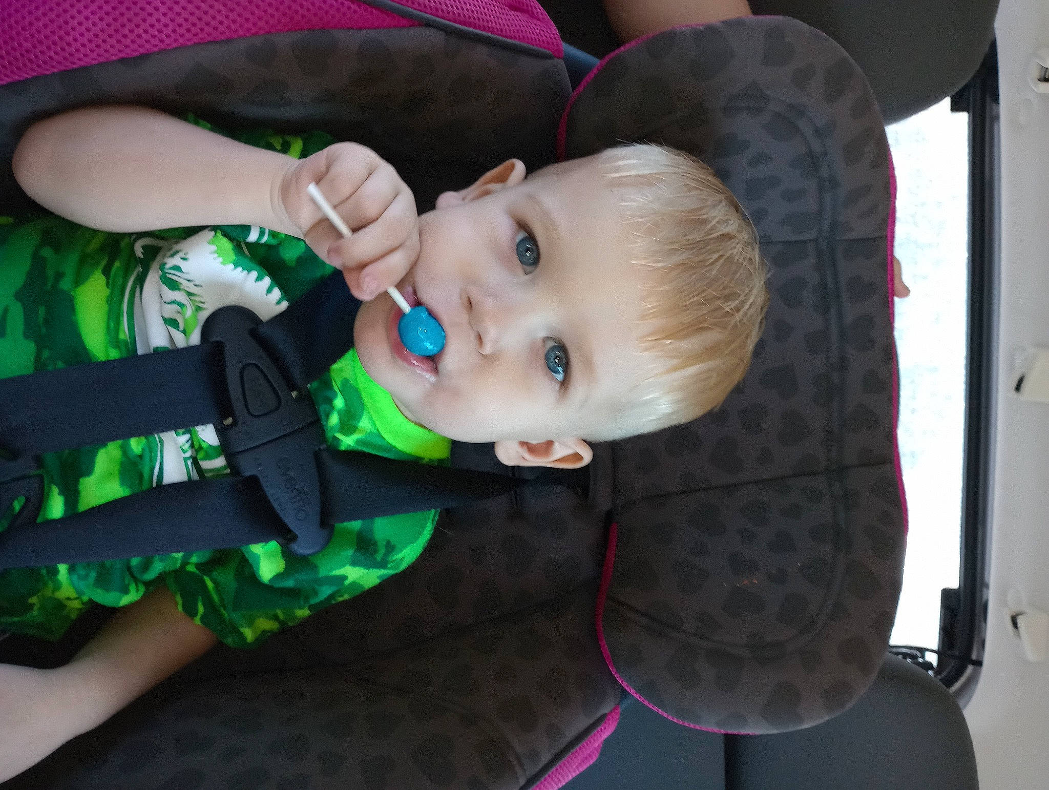 Tony joined the competition — help win amazing prizes! baby, baby_products, baby_toddler_clothing, cheek, child, event, fun, grass, happy, iris, nail, pattern, person, sitting, skin, smile, toddler