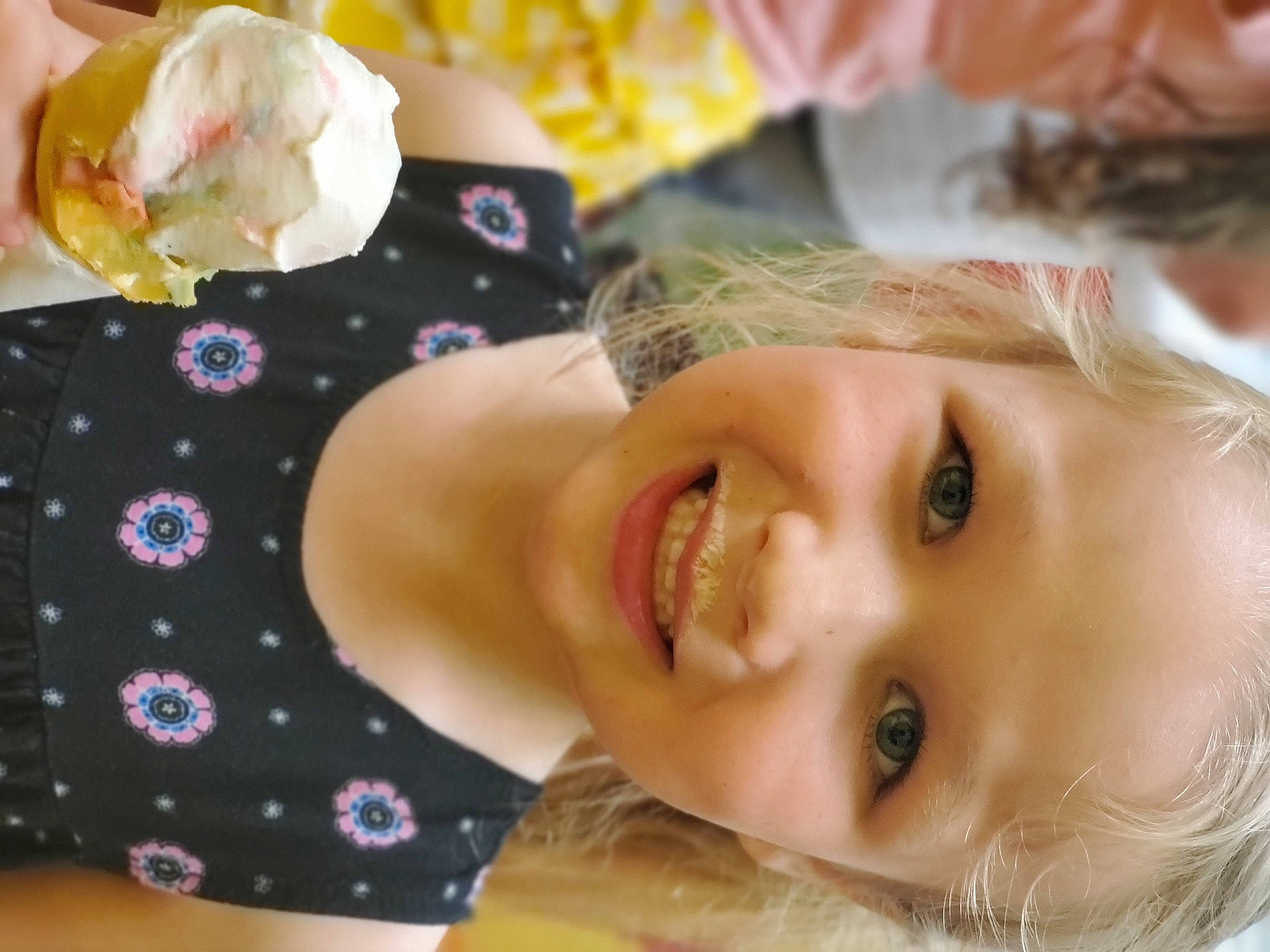 Adasyn joined the competition — help win amazing prizes! baby, bathing, beauty, blond, cheek, child, eyelash, fashion_accessory, fun, hair_accessory, happy, headgear, joy, leisure, lip, neck, nose, person, skin, smile