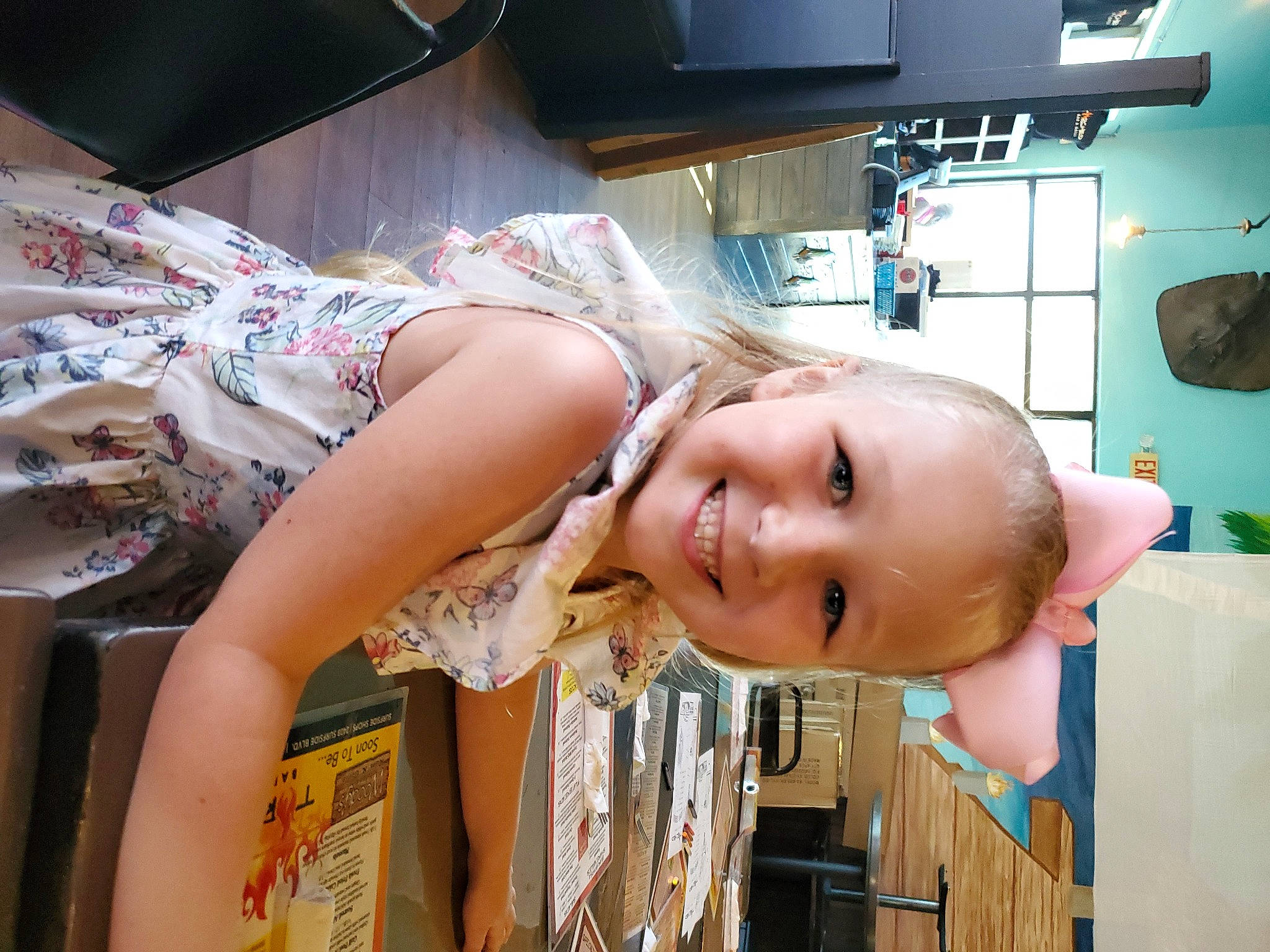 Adasyn is registered to the contest to win money with this photo: baby, chest, child, flesh, flooring, fun, happy, home_appliance, human_leg, joy, kitchen, mouth, person, refrigerator, room, smile, t_shirt, television, thigh, toddler